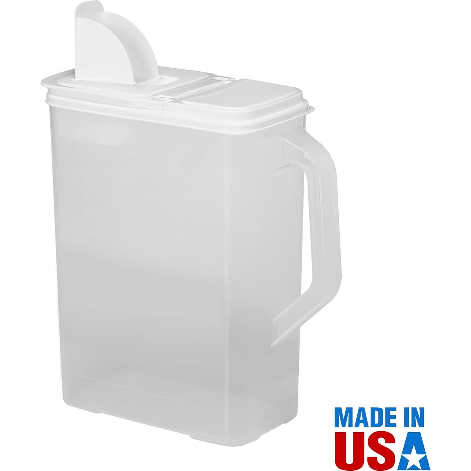 Contenedor de Almacenamiento Buddeez 7,57L Claro con Tapa