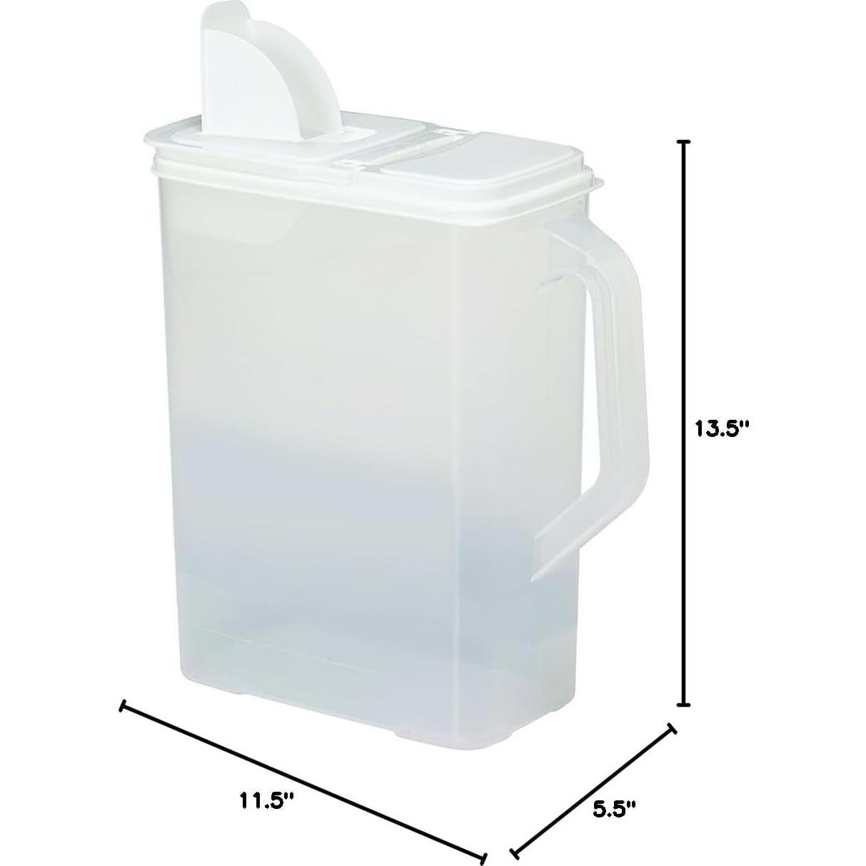 Contenedor de Almacenamiento Buddeez 7,57L Claro con Tapa