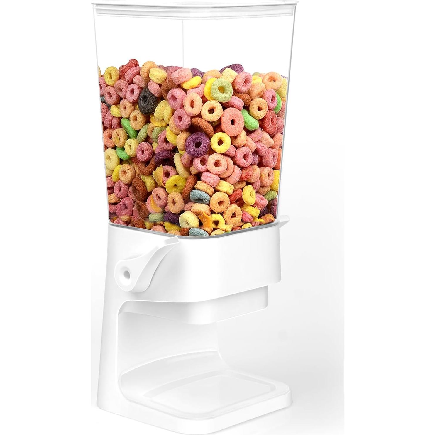 Dispensador de Cereal Mivvosakuki 5.5L con 4 Tazones y Cucharas