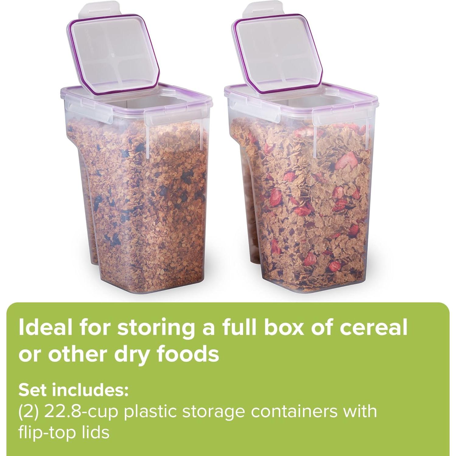 Contenedores de Almacenamiento Herméticos Snapware 2 Piezas 22.8 Tazas