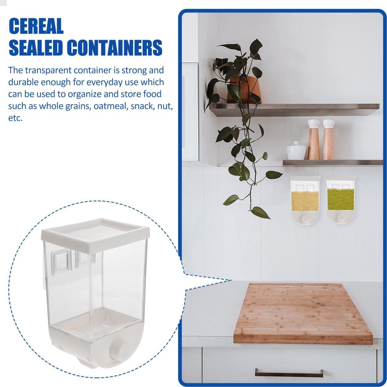 Dispensador de Cereal DOITOOL 1000ml Colgante Blanco