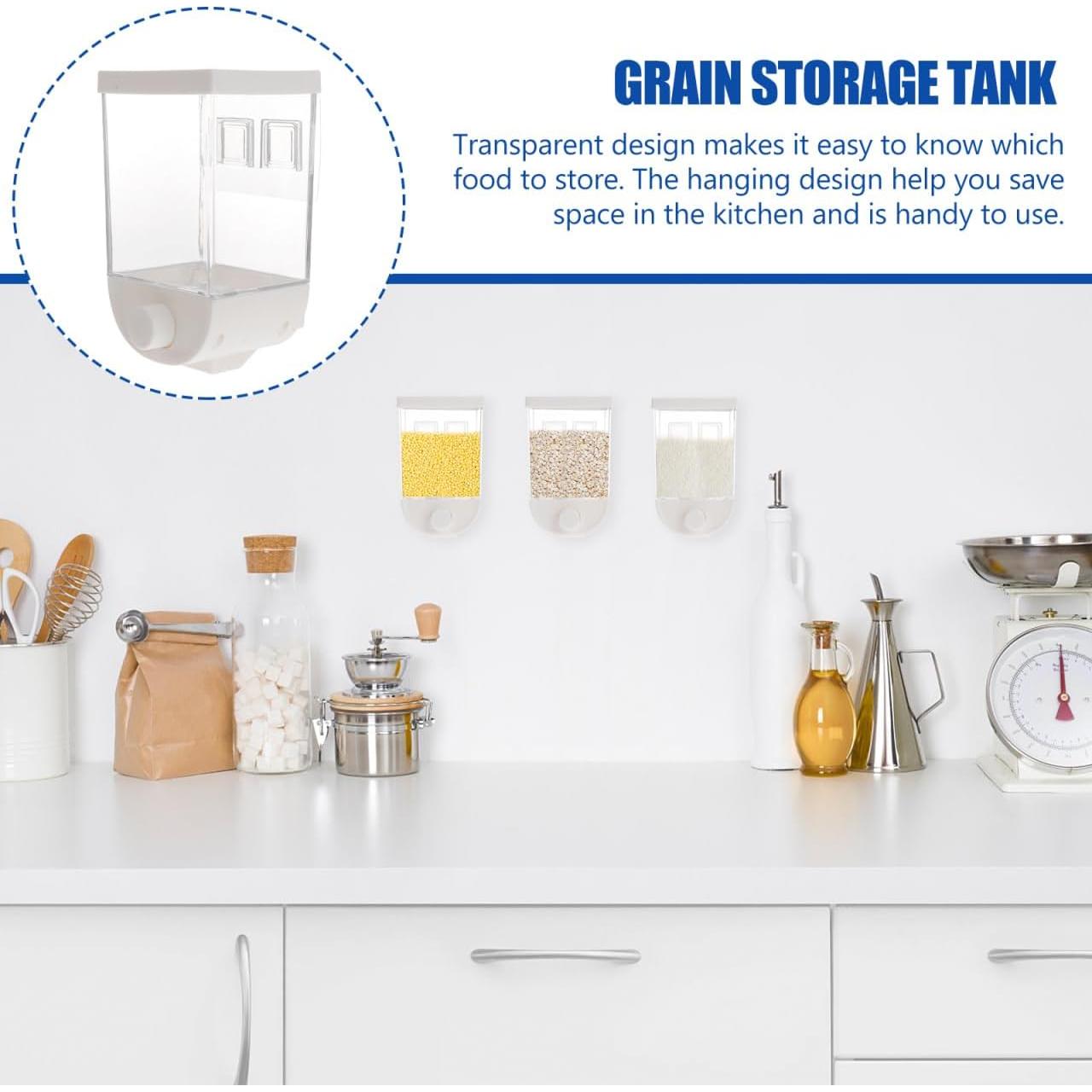 Dispensador de Cereal DOITOOL 1000ml Colgante Blanco