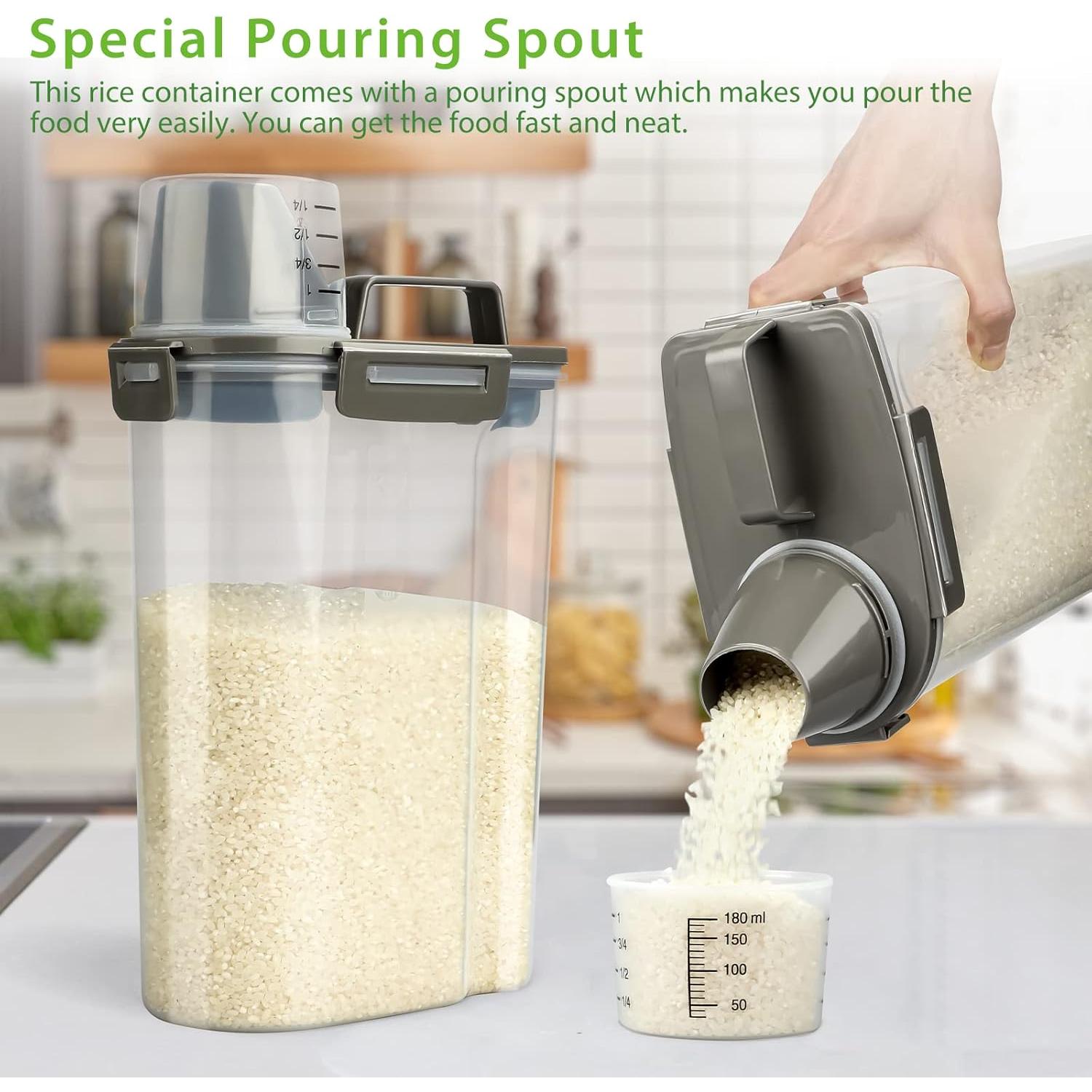 Contenedor Hermético Viretec 1,36 a 2,27 kg para Alimentos