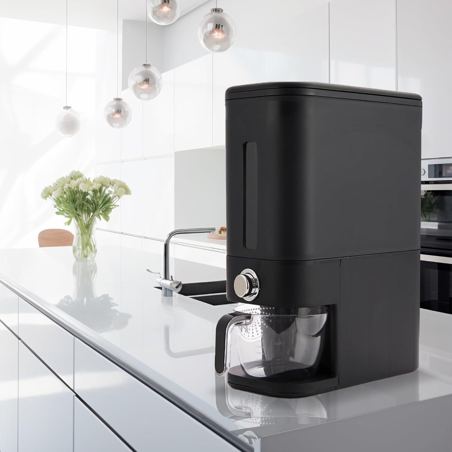 Dispensador de Arroz Hermético Culmino 20 kg con Cucharón y Taza