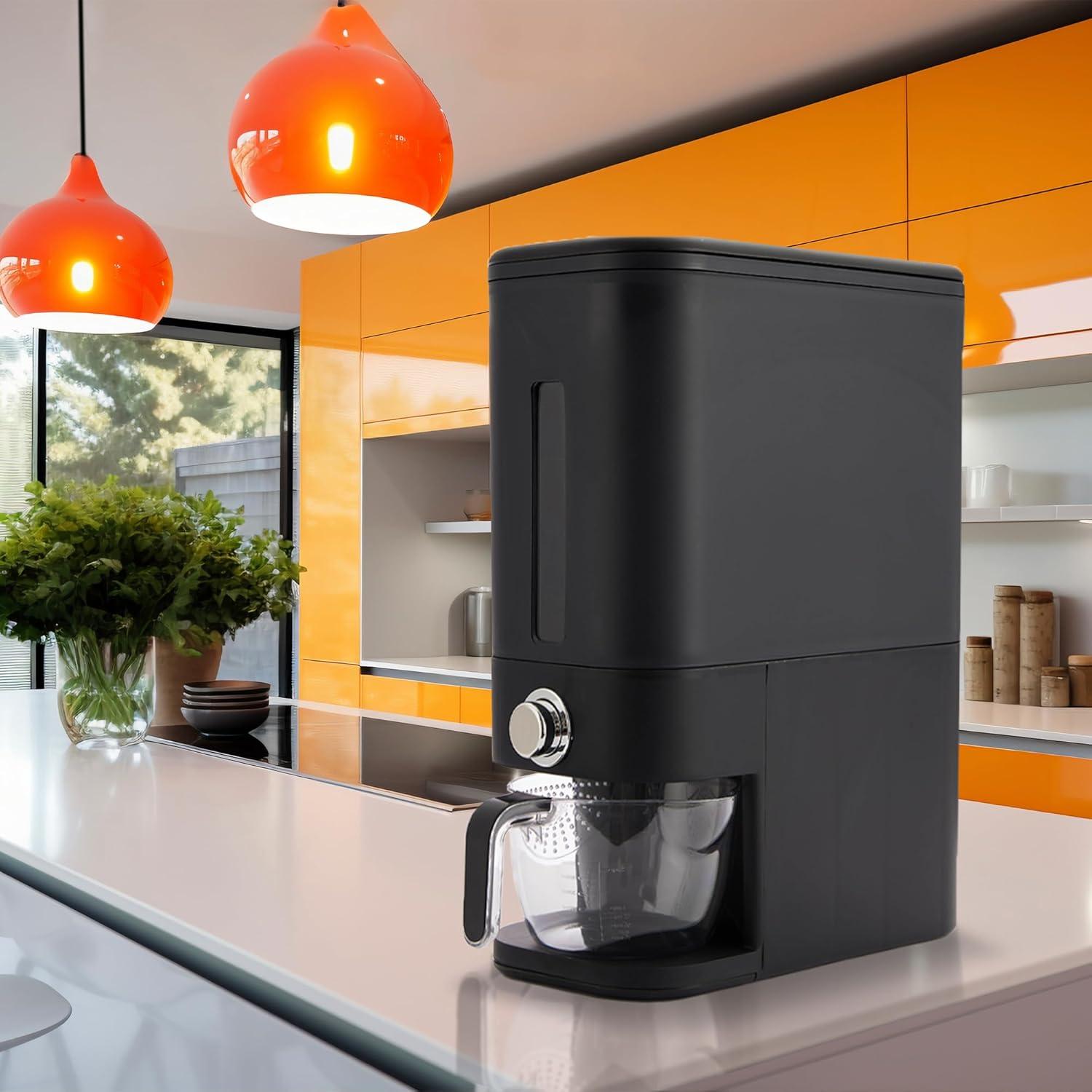 Dispensador de Arroz Hermético Culmino 20 kg con Cucharón y Taza