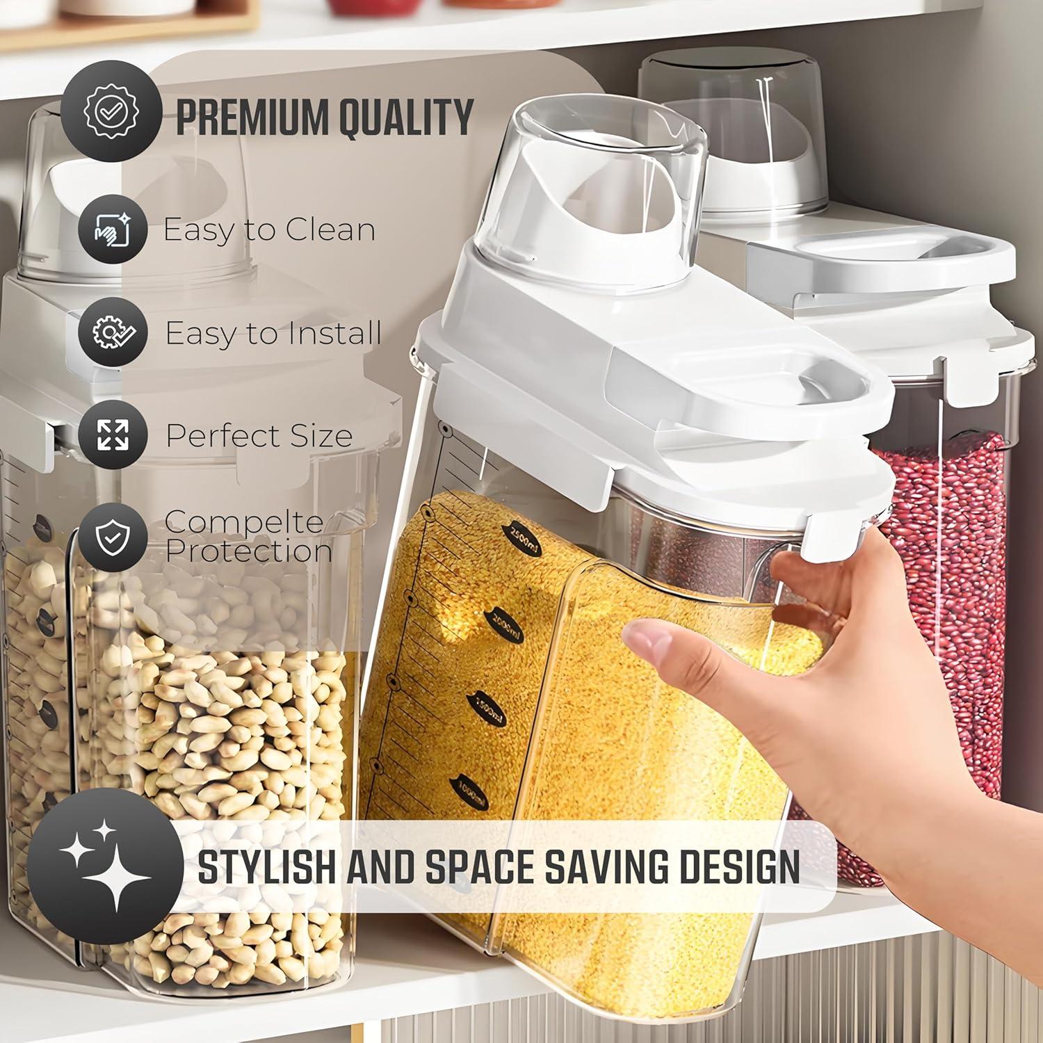 Contenedor de Cereal Hermético Culmino 1.8L BPA Libre