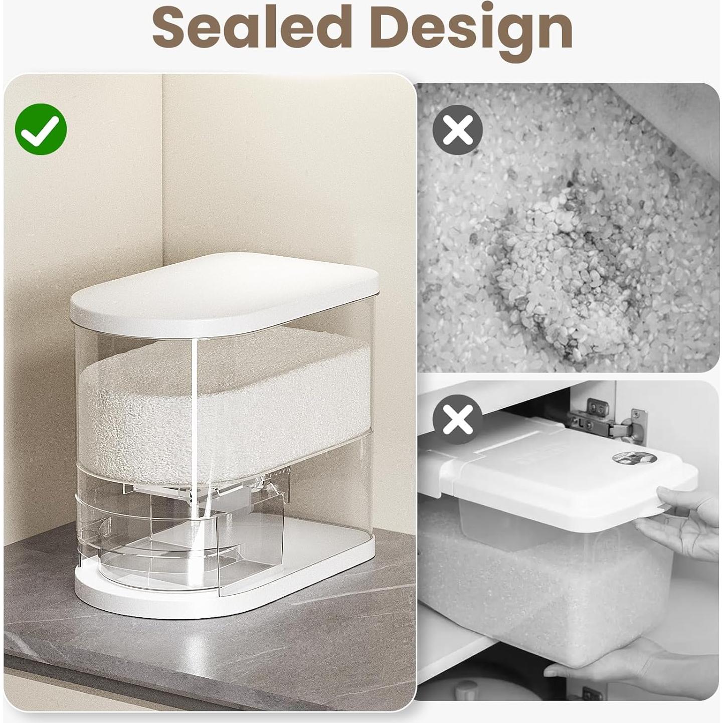 Contenedor de Almacenamiento SYNCVIBE 13 kg Blanco