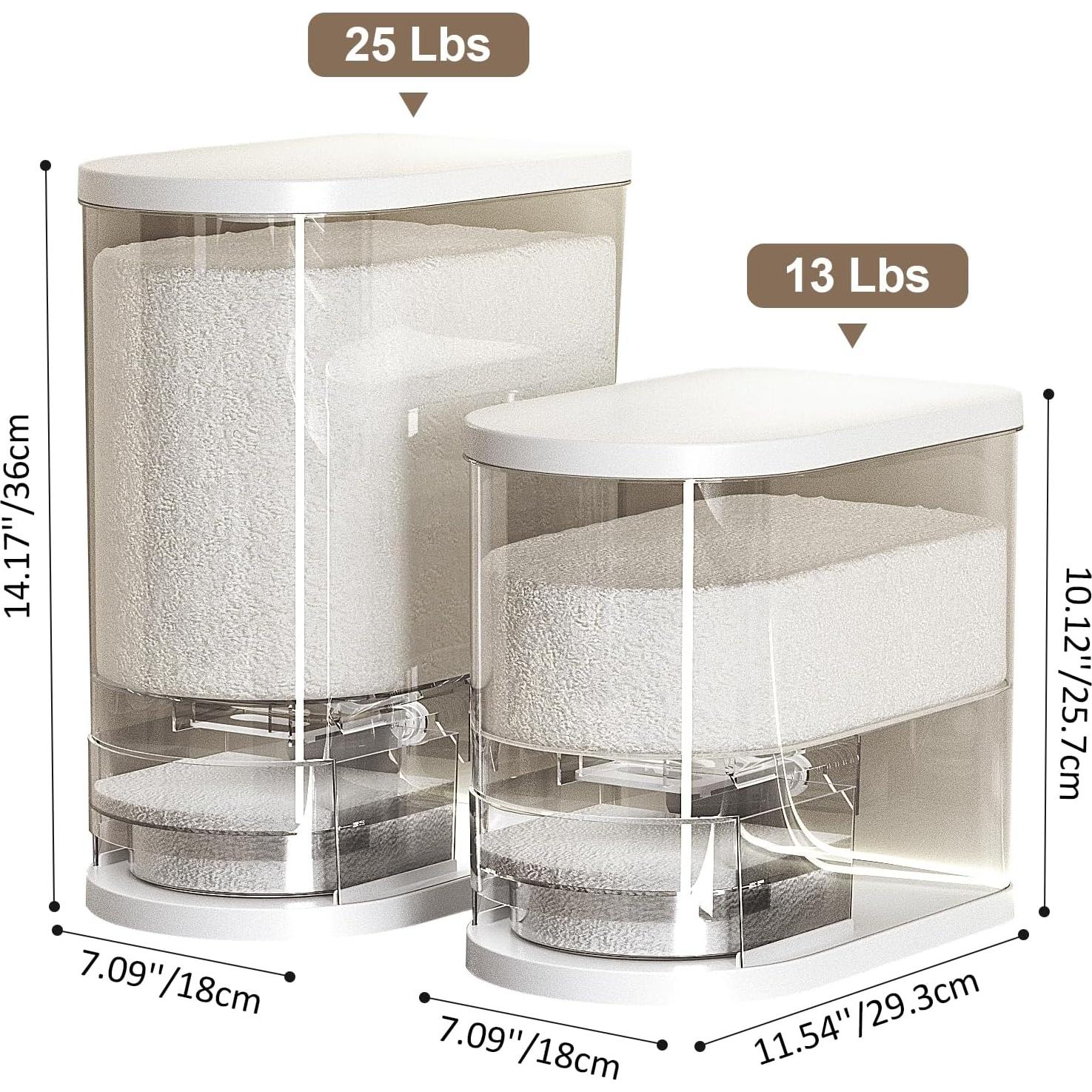 Contenedor de Almacenamiento SYNCVIBE 13 kg Blanco