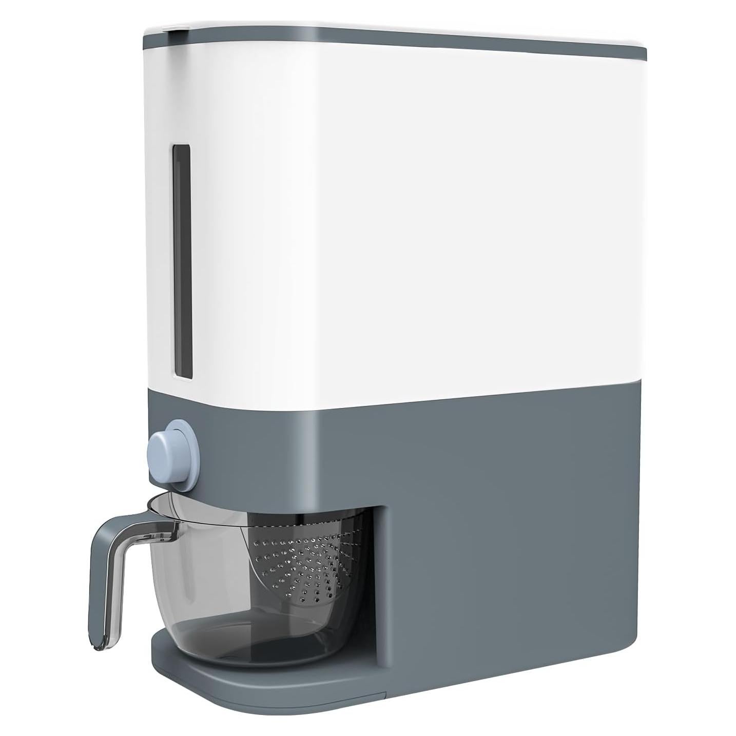 Dispensador de Arroz YENXIKU 25 lbs Hermético con Medidor