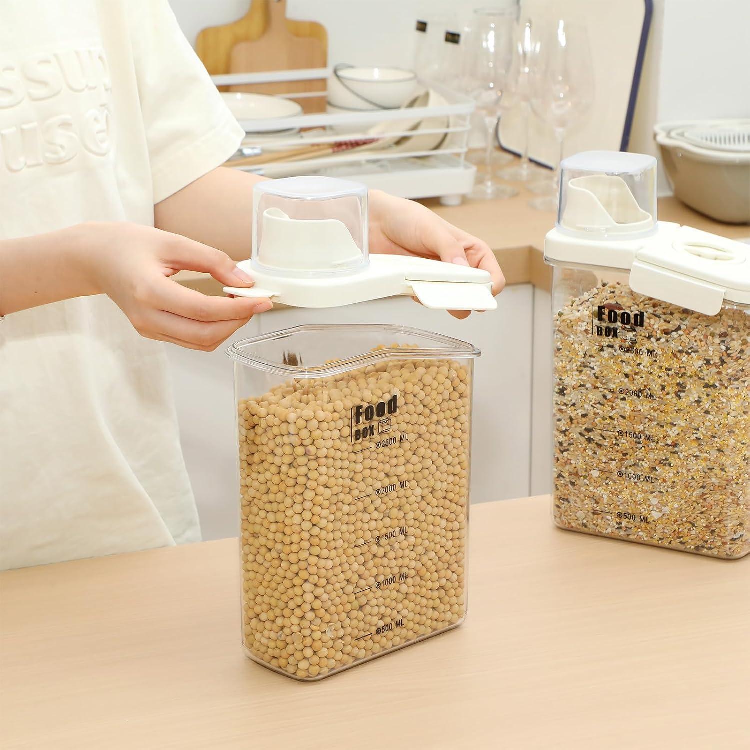 4 Contenedores Herméticos de Alimentos 2.8L Blushtier