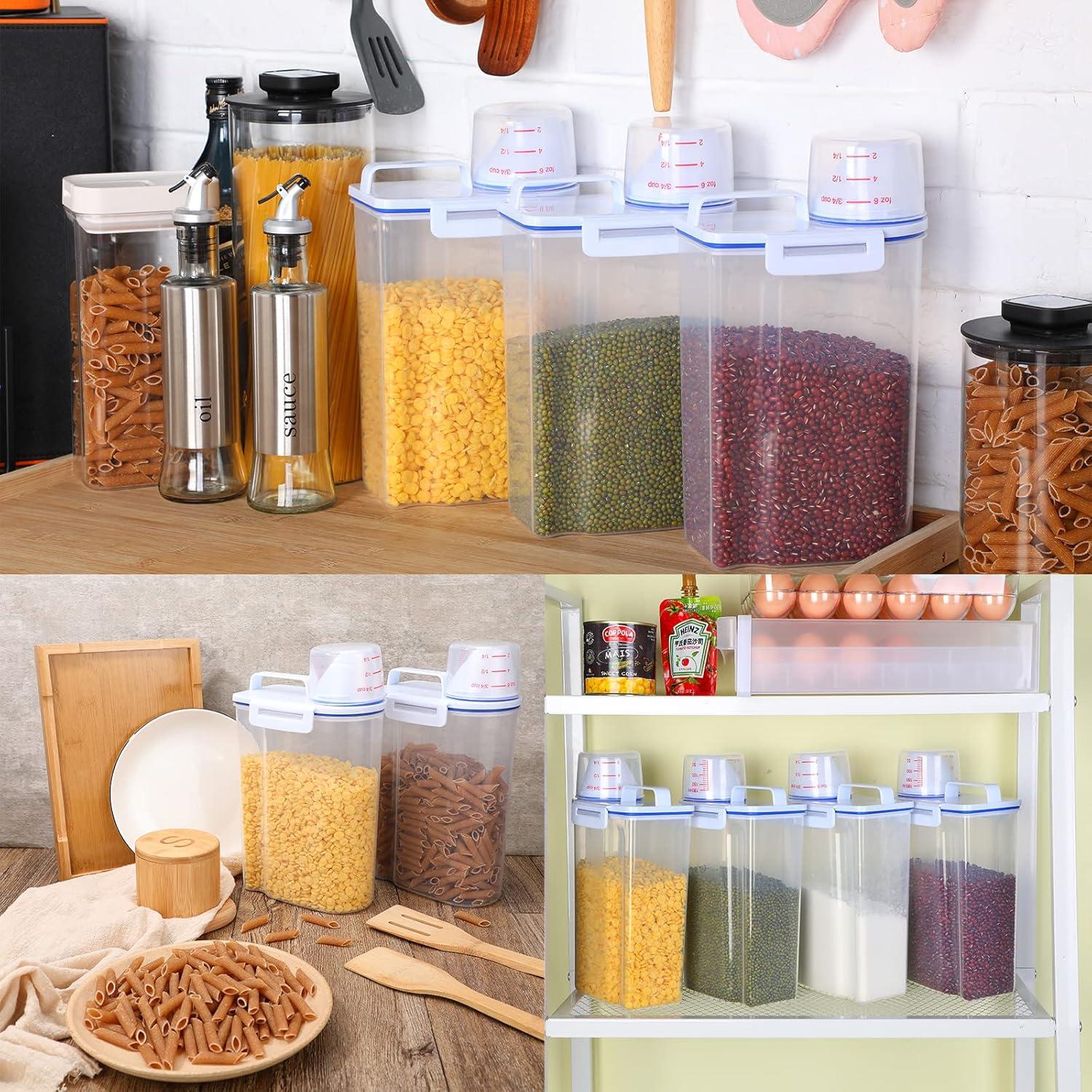 Contenedor de Almacenamiento de Arroz 4 Pcs Lauwell 2.5L