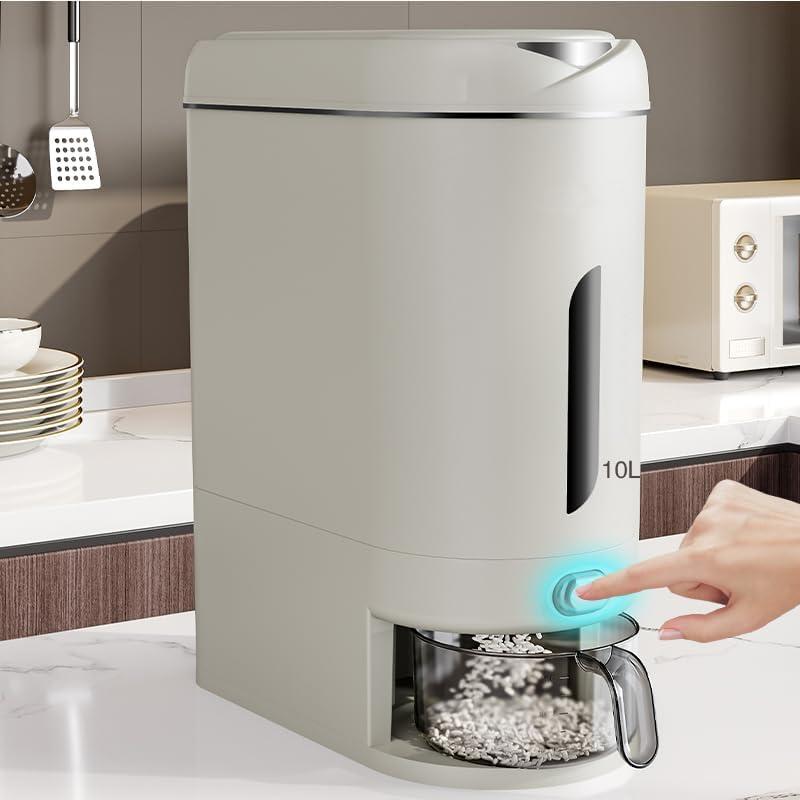 Contenedor de arroz hermético Huitao 7.3 kg con taza medidora