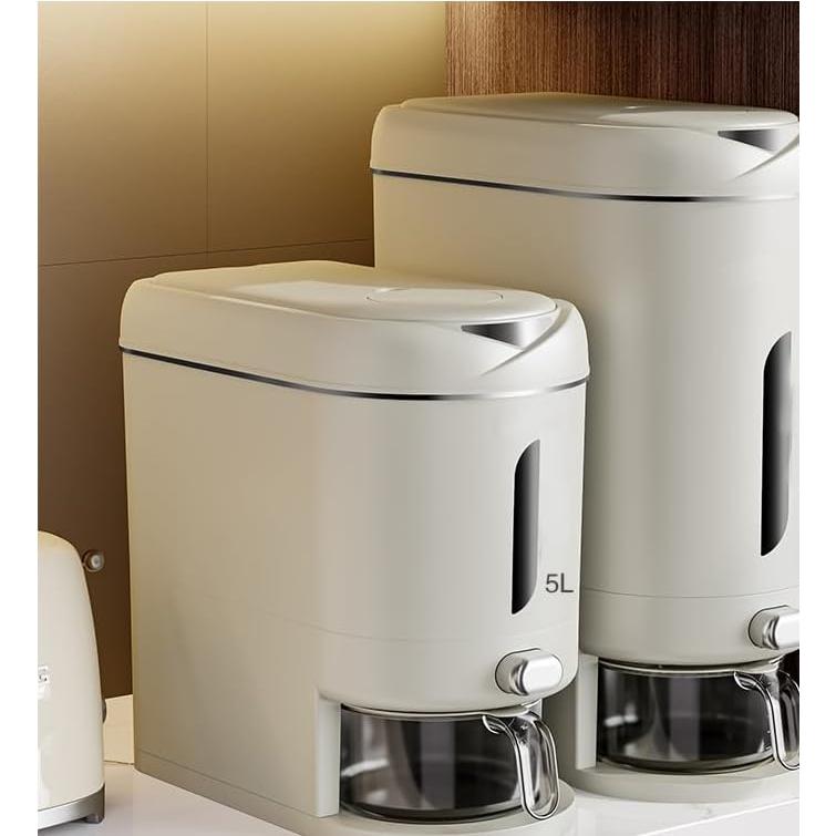 Contenedor de arroz hermético Huitao 7.3 kg con taza medidora