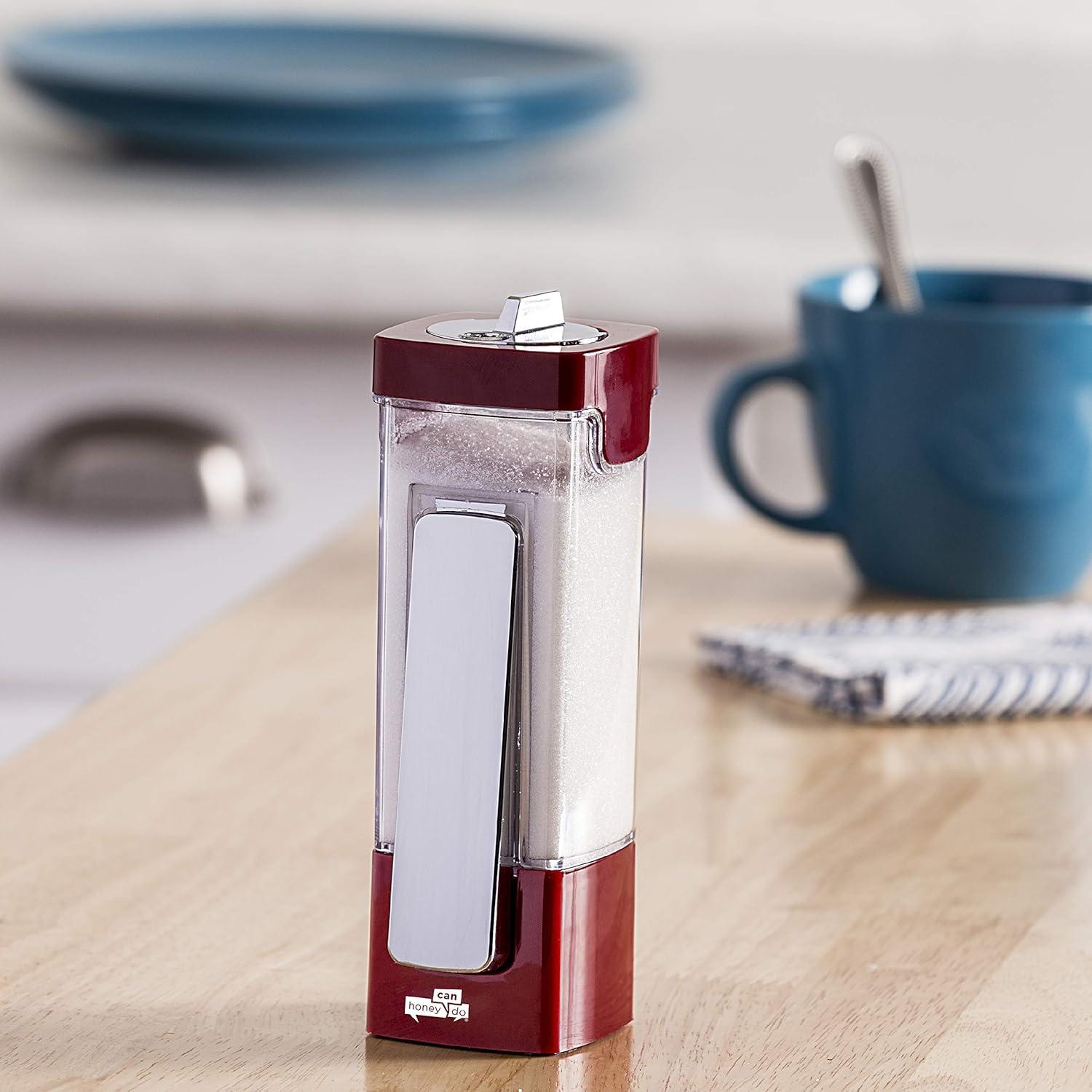 Dispensador de Azúcar Zevro Pro Honey-Can-Do Rojo 170g