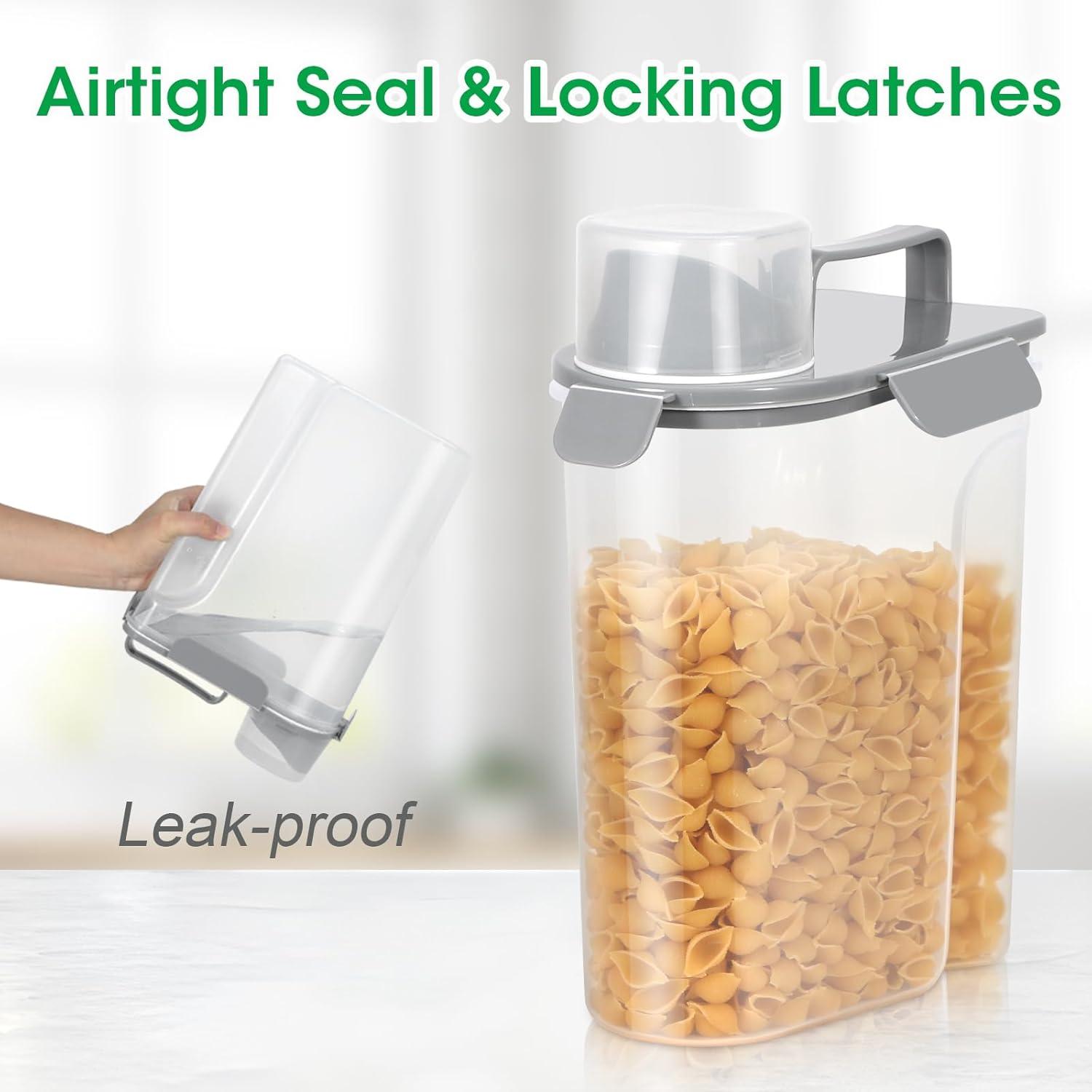 Contenedor de Alimentos TBMax 4,54 kg Hermético Gris Claro