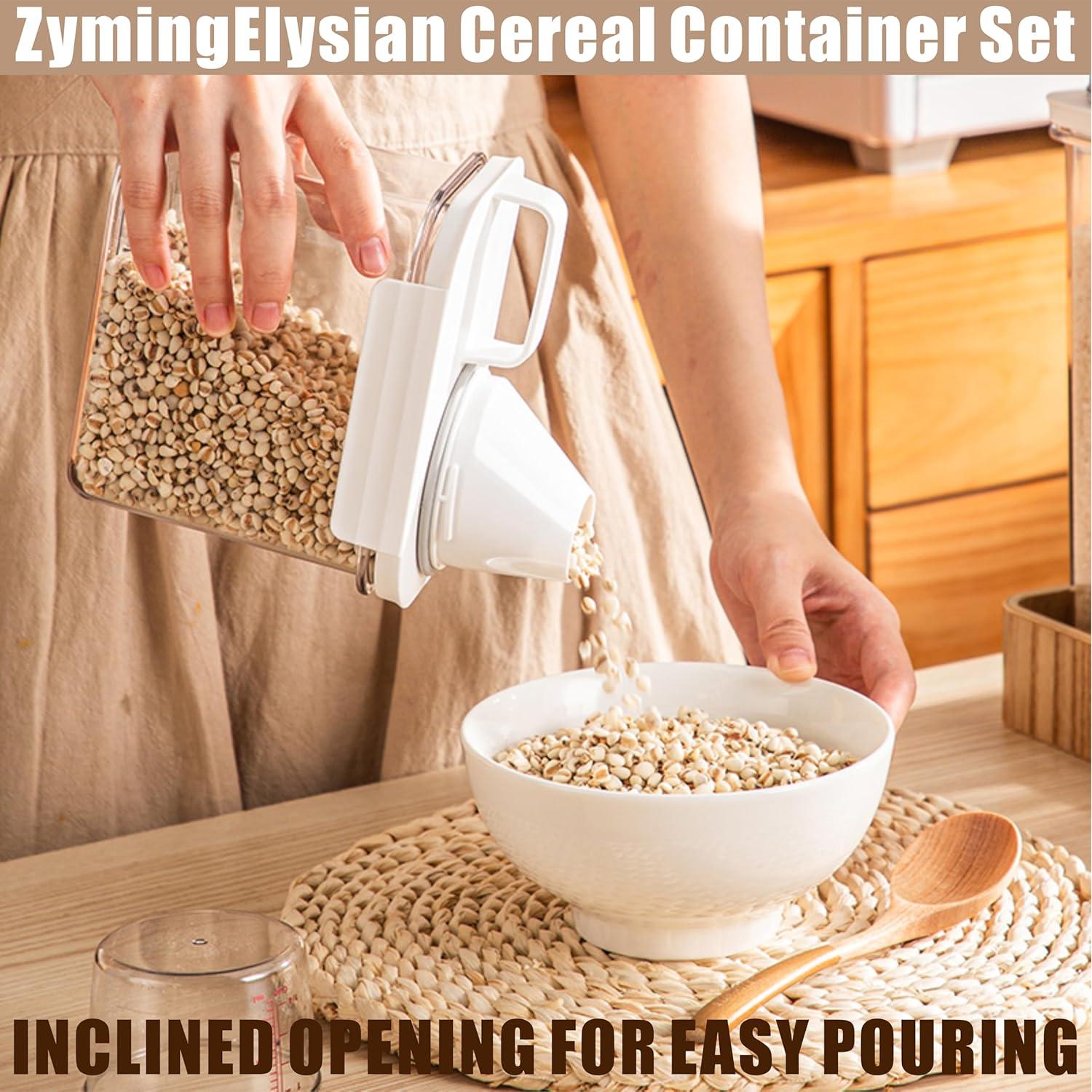 Juego de Organizadores de Alimentos ZymingElysian 6 Piezas 12,25L