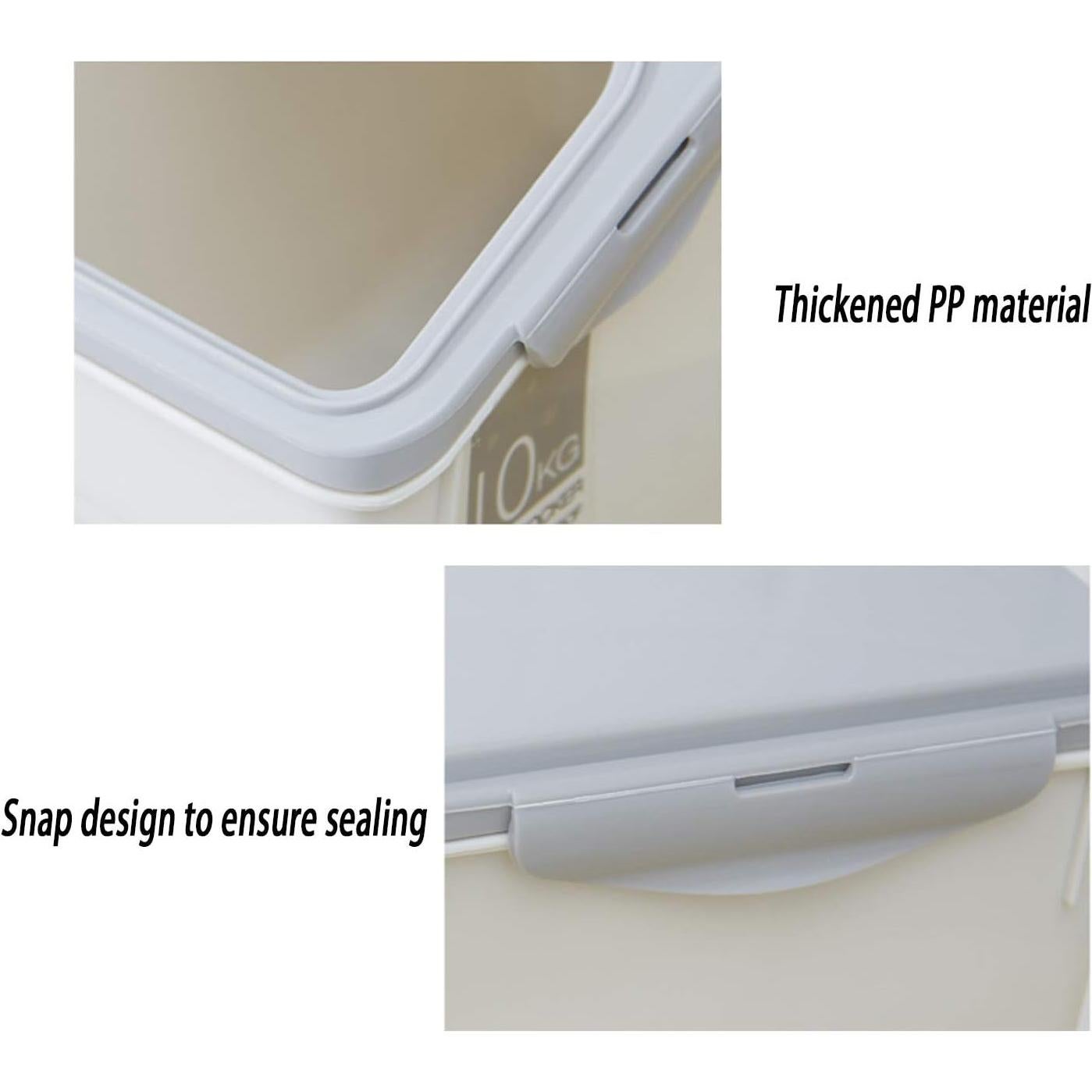 Contenedores de Almacenamiento de Alimentos Yi Ran 15L - 2 Piezas