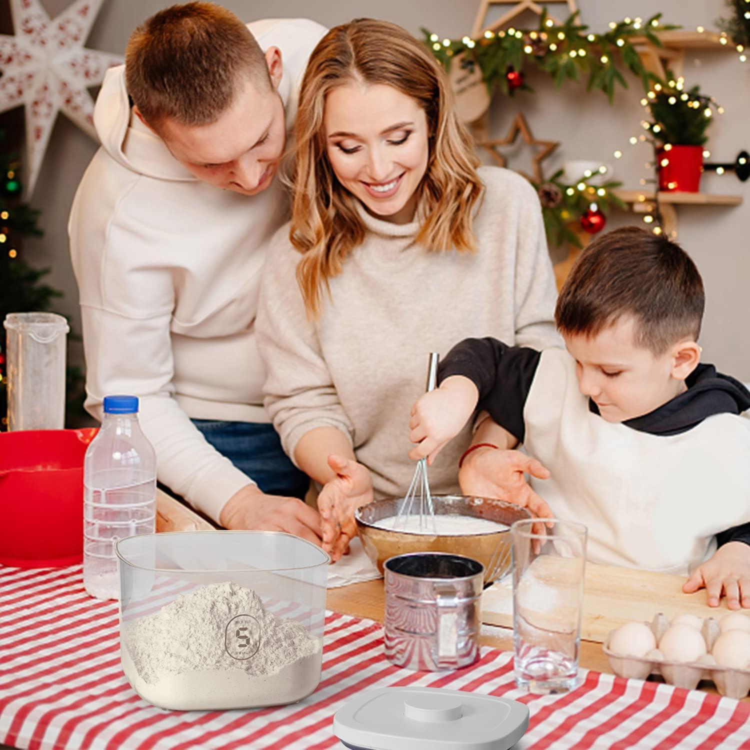 Dispensador de arroz LivLab 10.5 L hermético con taza medidora