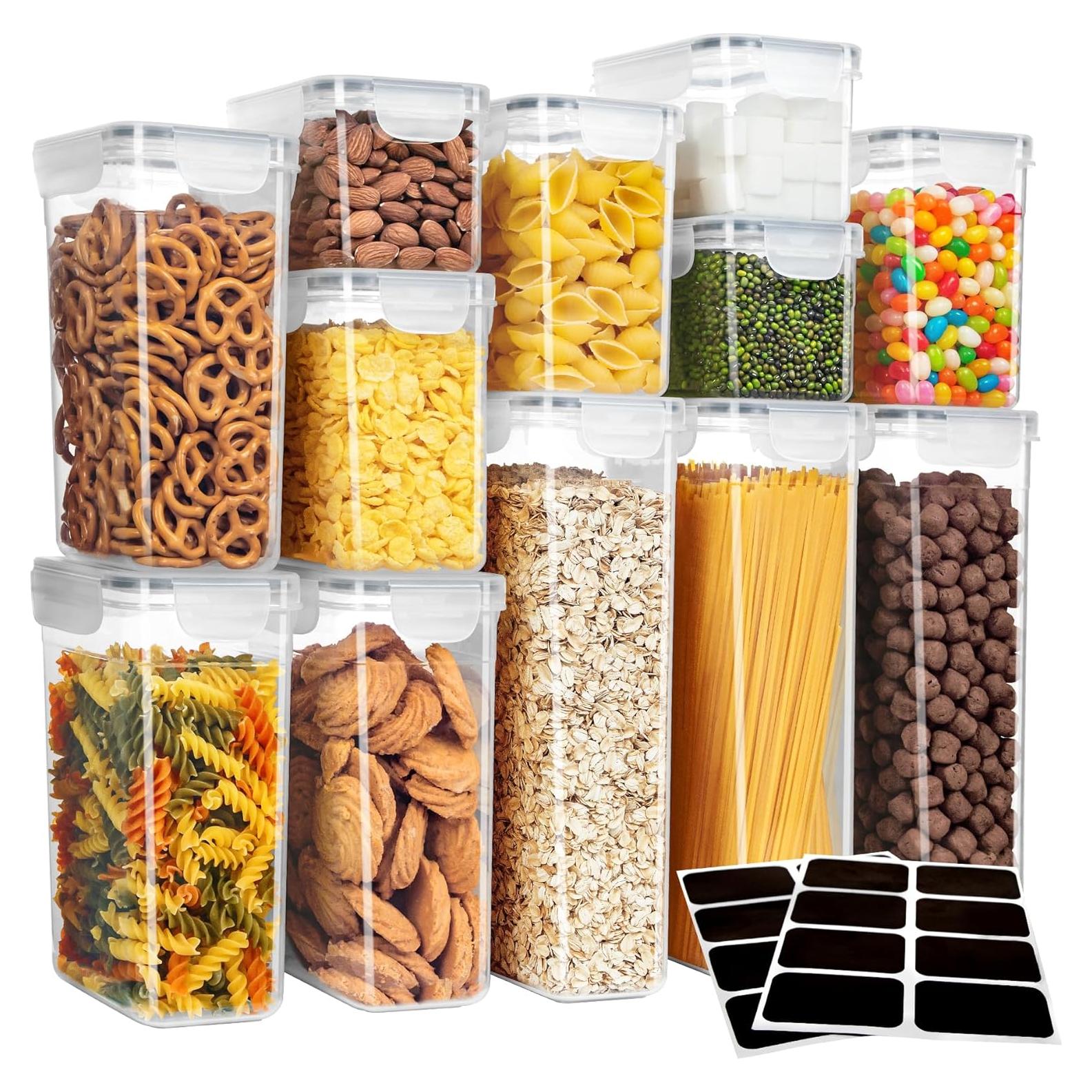 MR.SIGA Juego 12 Contenedores Almacenamiento Hermético 2.36kg