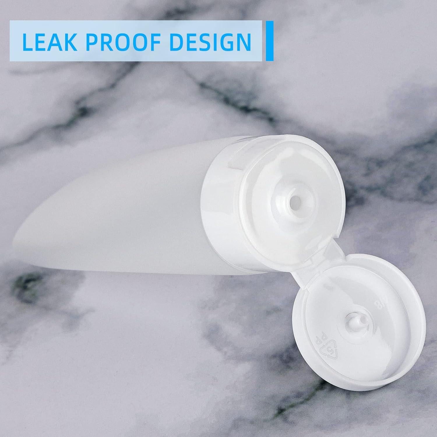 Juego de Botellas de Viaje Cratisan 4 Piezas 60ml Aprobadas TSA