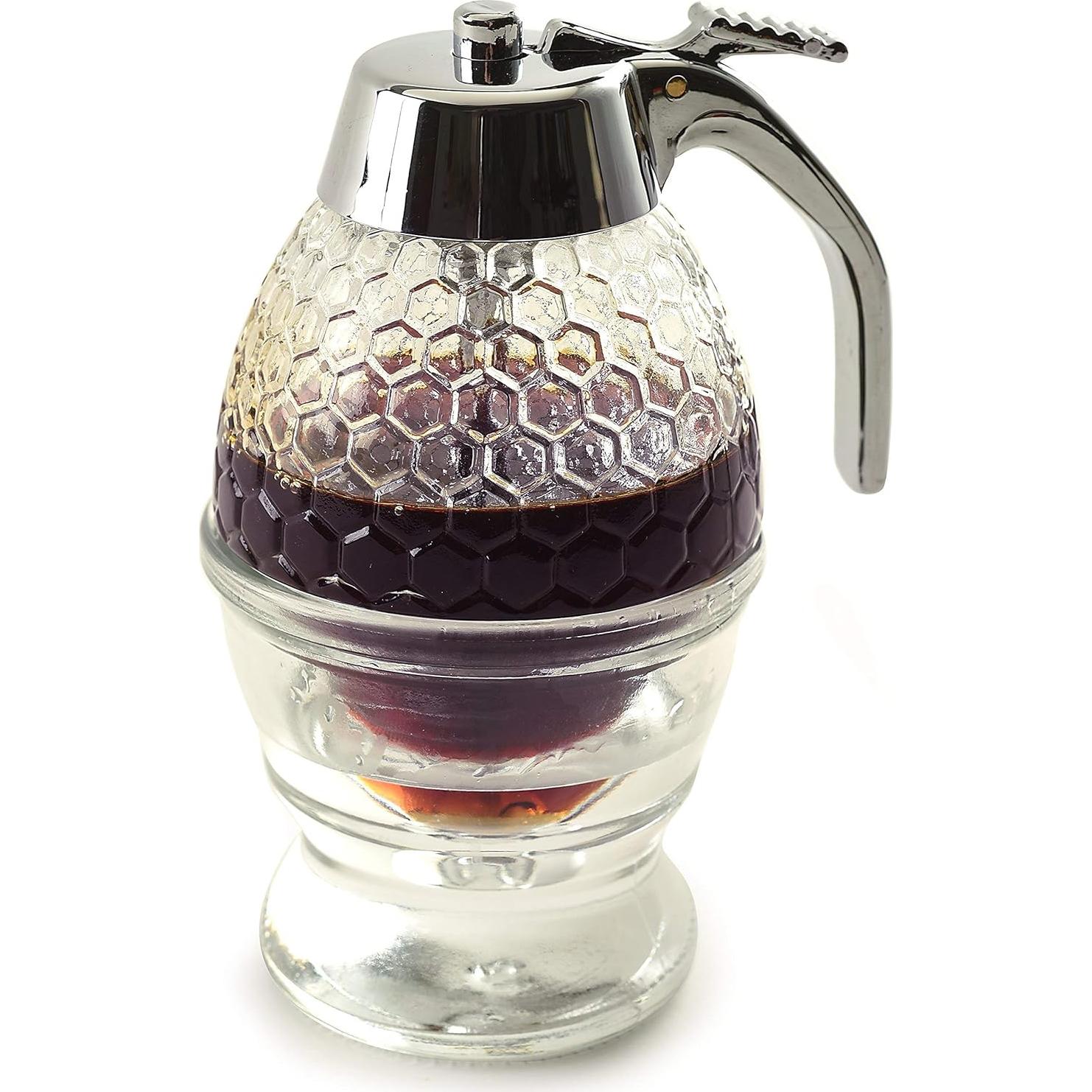 Dispensador de Miel Norpro 8oz Vidrio Colmena