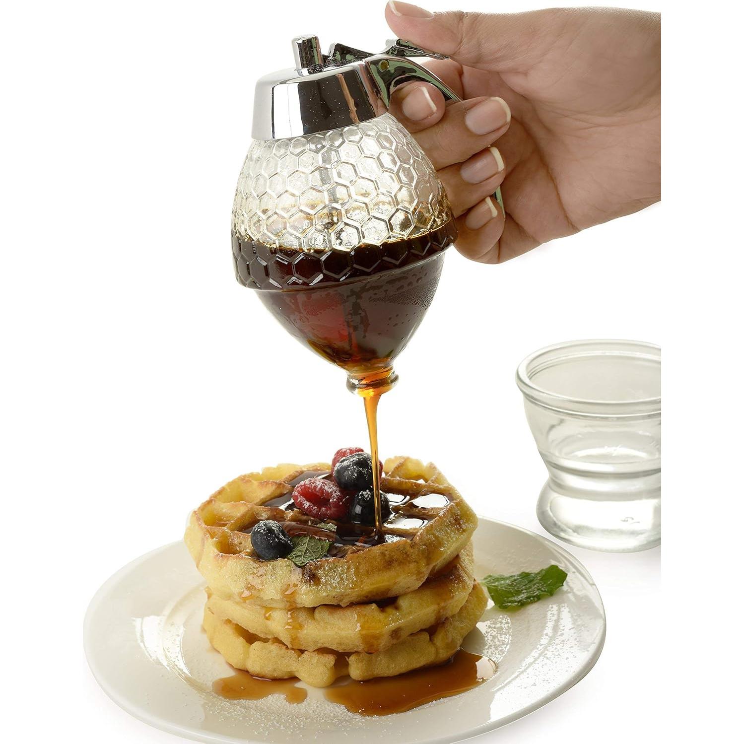 Dispensador de Miel Norpro 8oz Vidrio Colmena