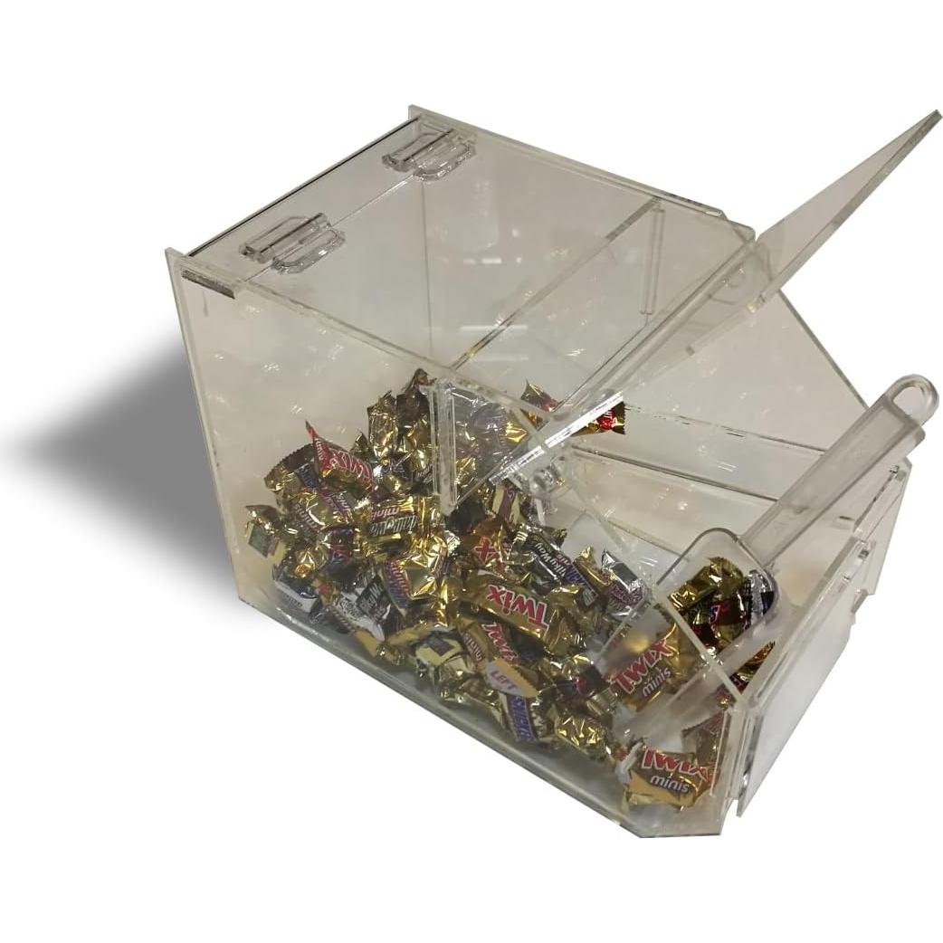 Dispensador de Dulces Acrílico con Cucharón - 10 Unidades