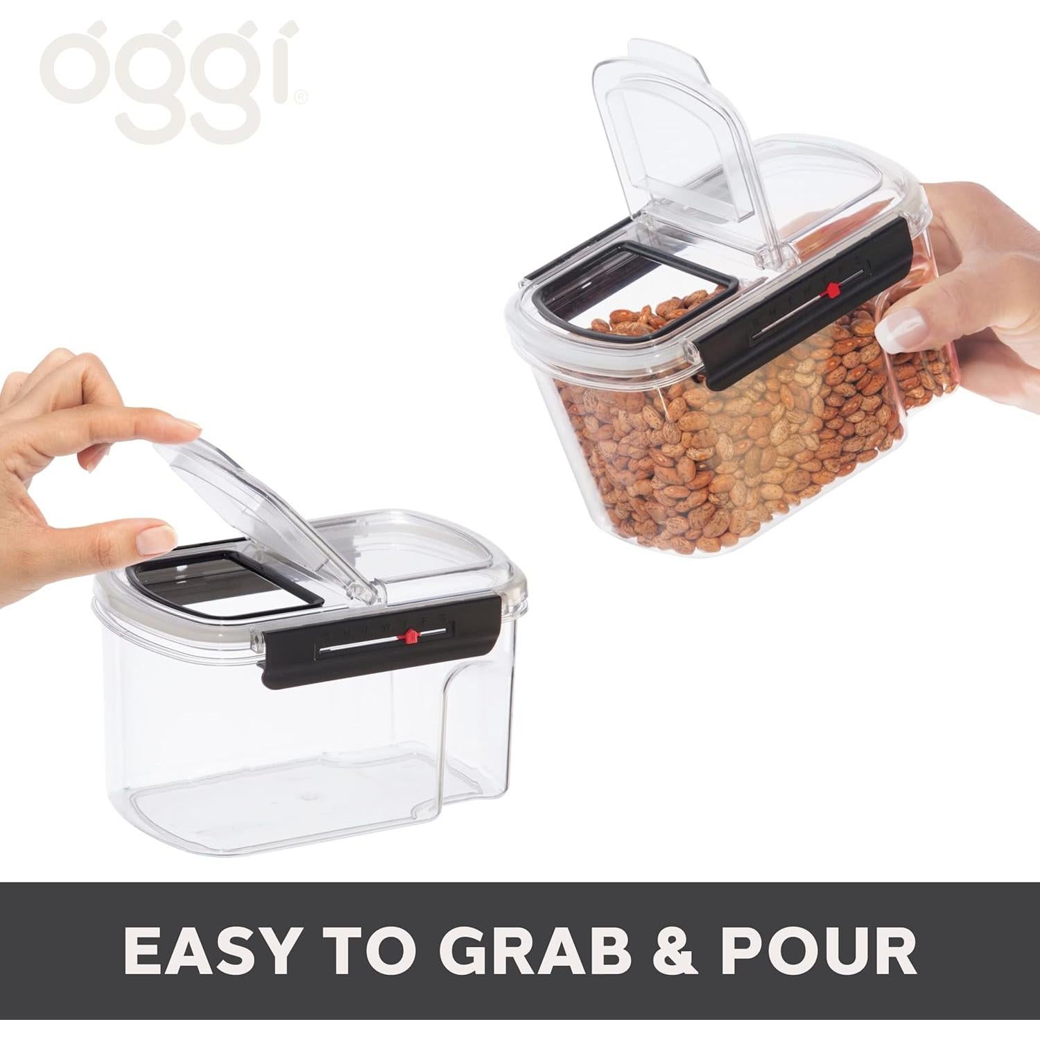 Contenedor de Almacenamiento Oggi Easi Grip 1.8L Hermético