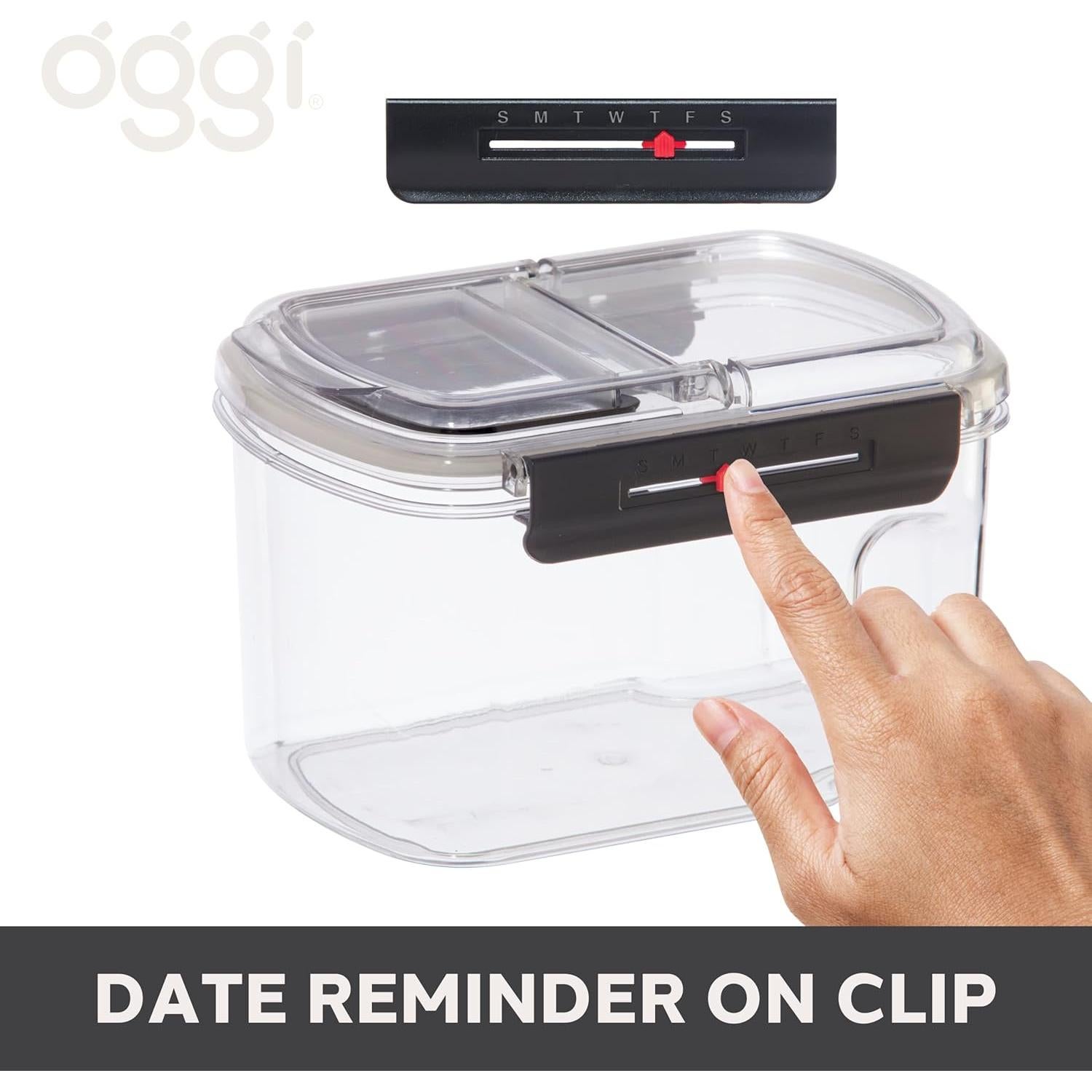 Contenedor de Almacenamiento Oggi Easi Grip 1.8L Hermético