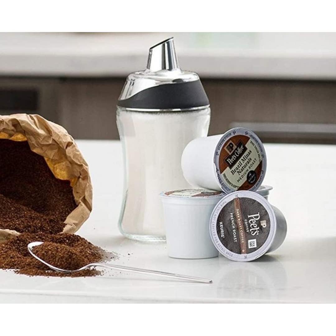 Dispensador de Azúcar J&M DESIGN 211g Vidrio y Cromo