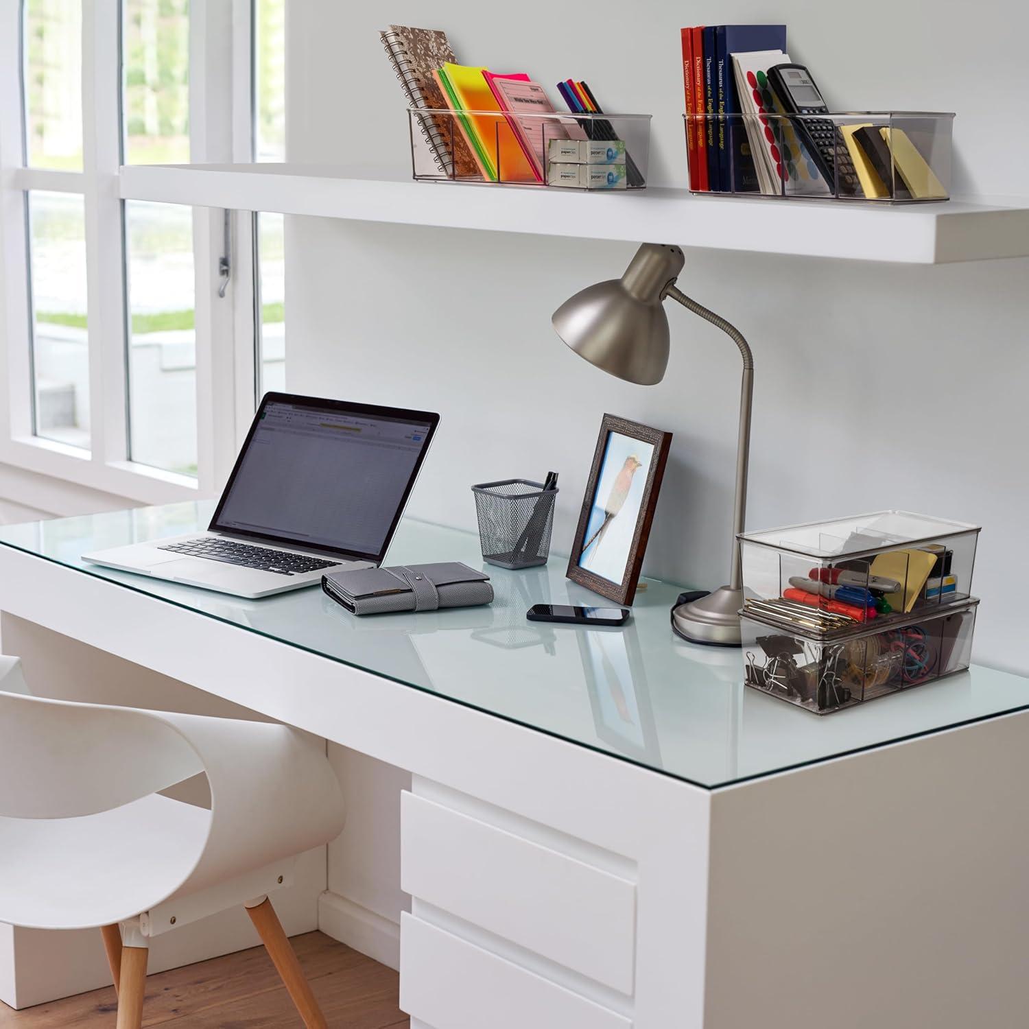 Contenedores de Plástico ClearSpace 2 Paquete con Divisores