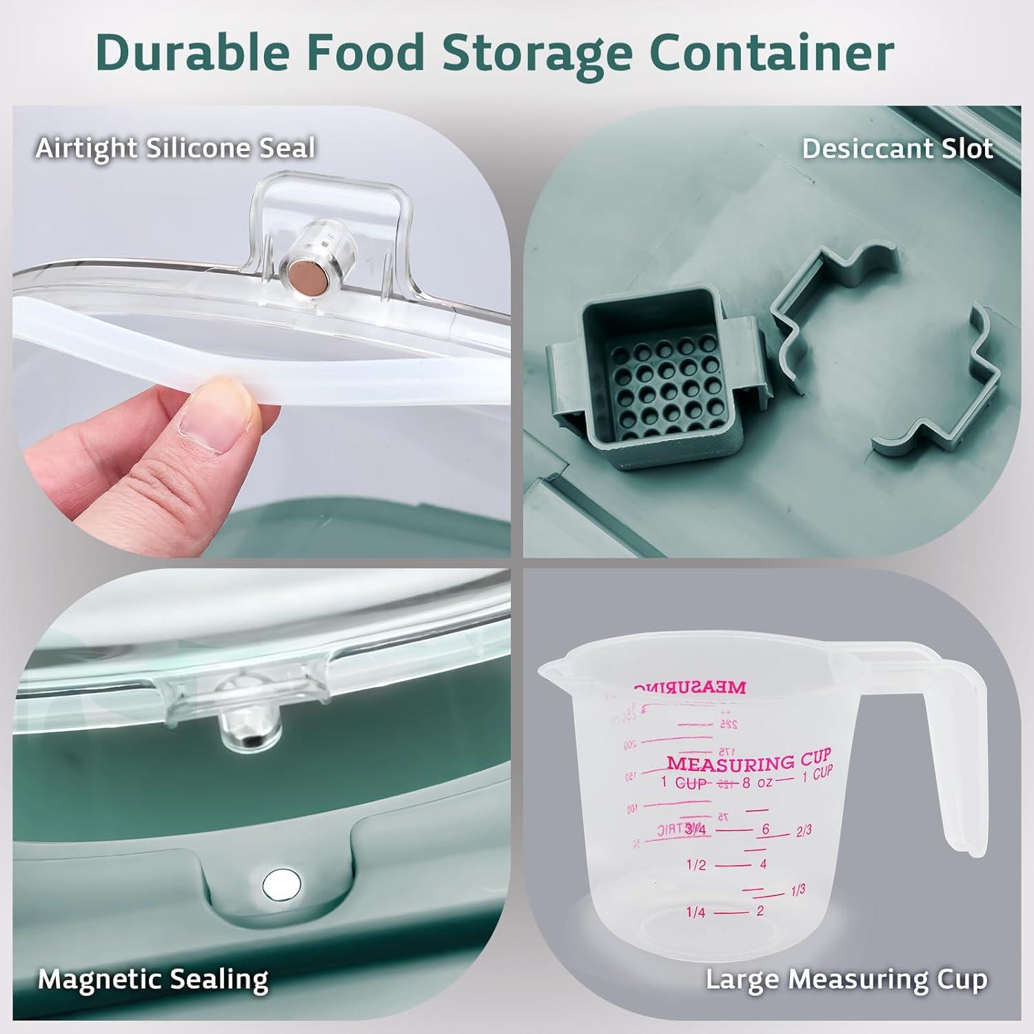 Contenedor de Almacenamiento Komzon 20L Verde Hermético