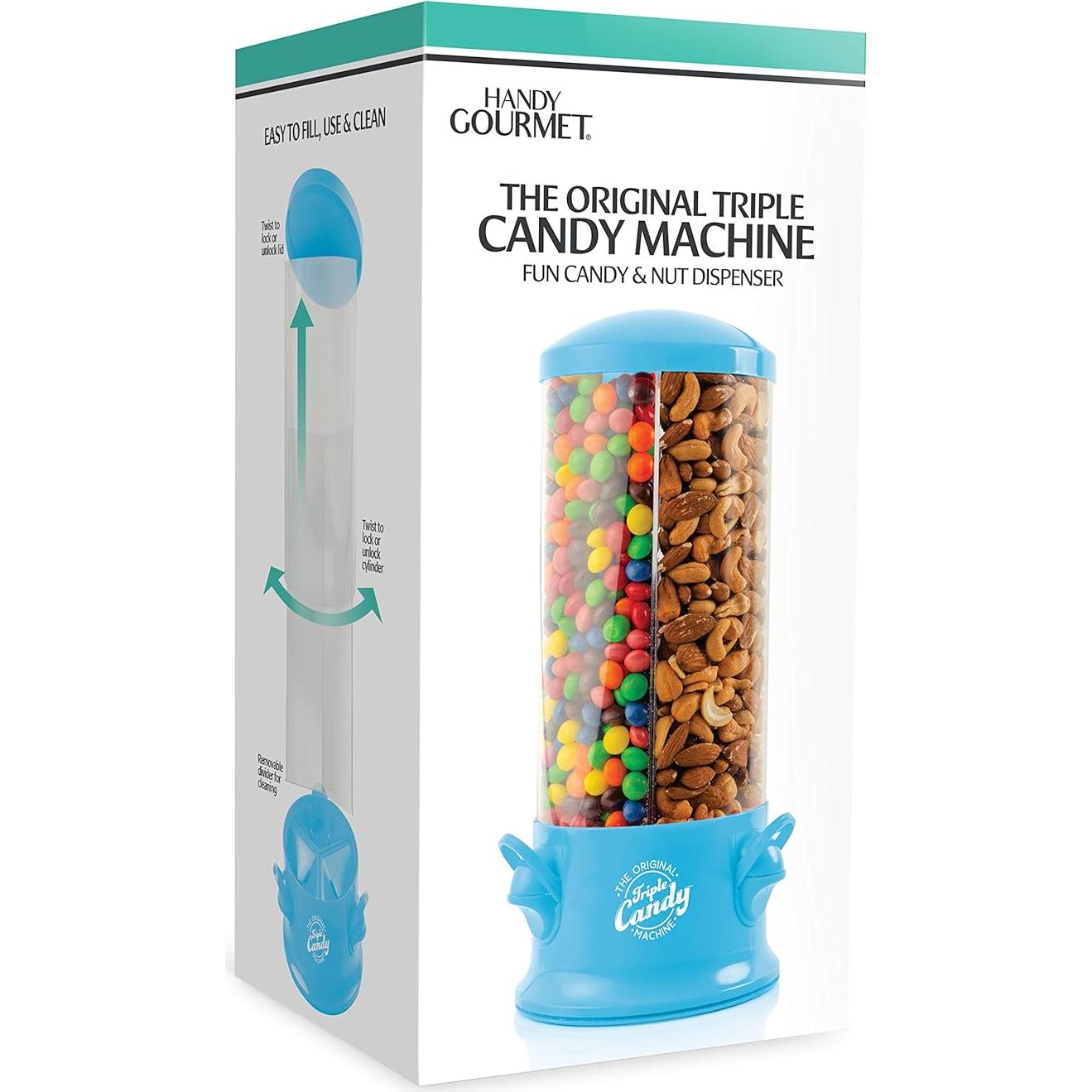 Dispensador de Dulces Handy Gourmet La Original - 360 Grados - Azul