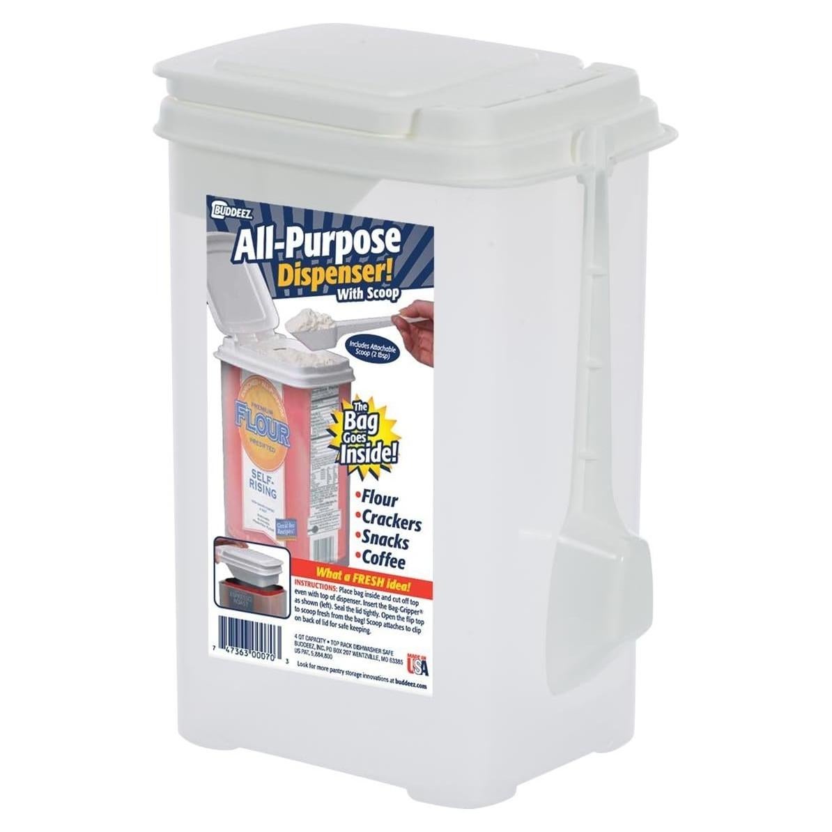 Contenedor de Alimentos Buddeez 3.75L con Cucharón