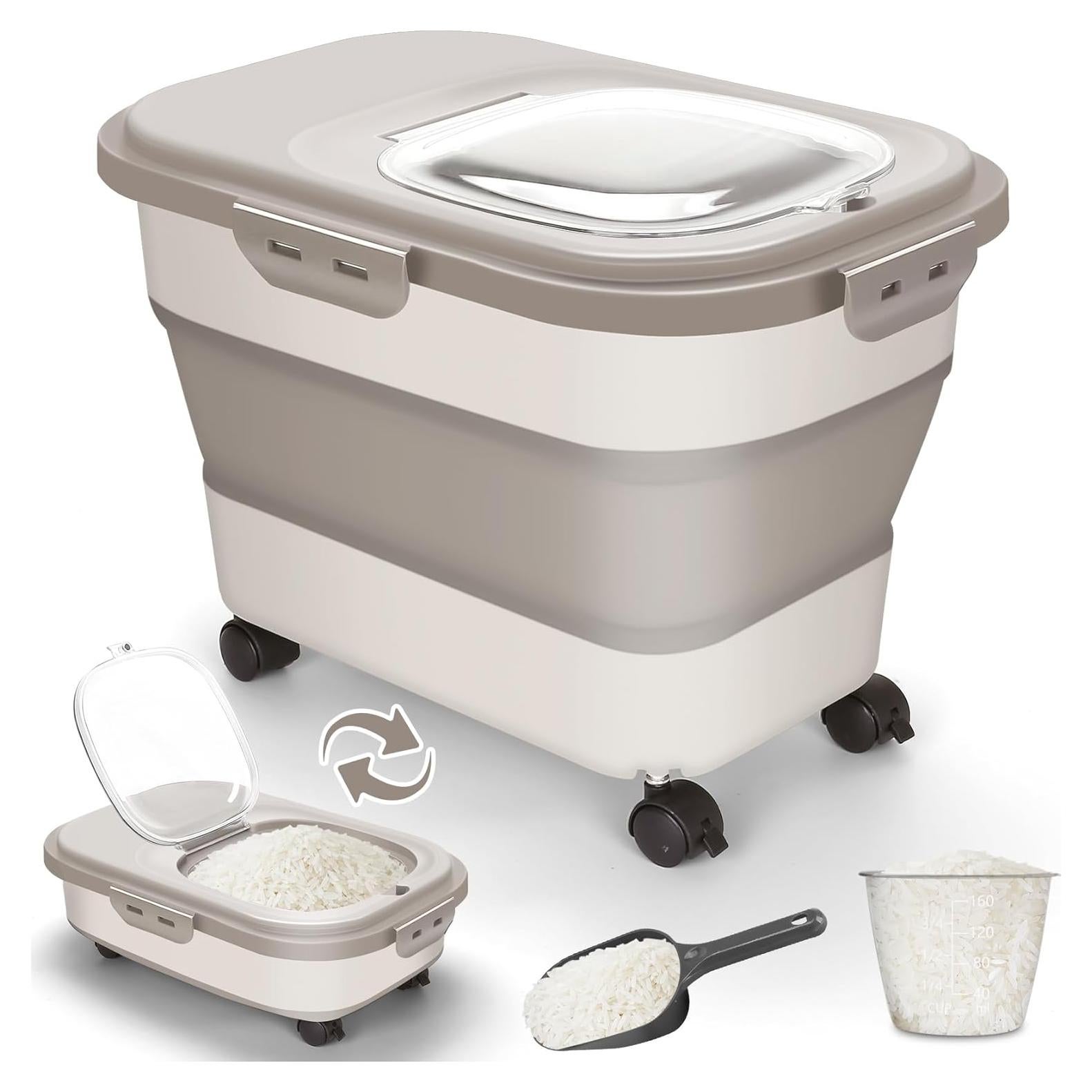 Contenedor de Almacenamiento de Alimentos SSAWcasa 20 lbs