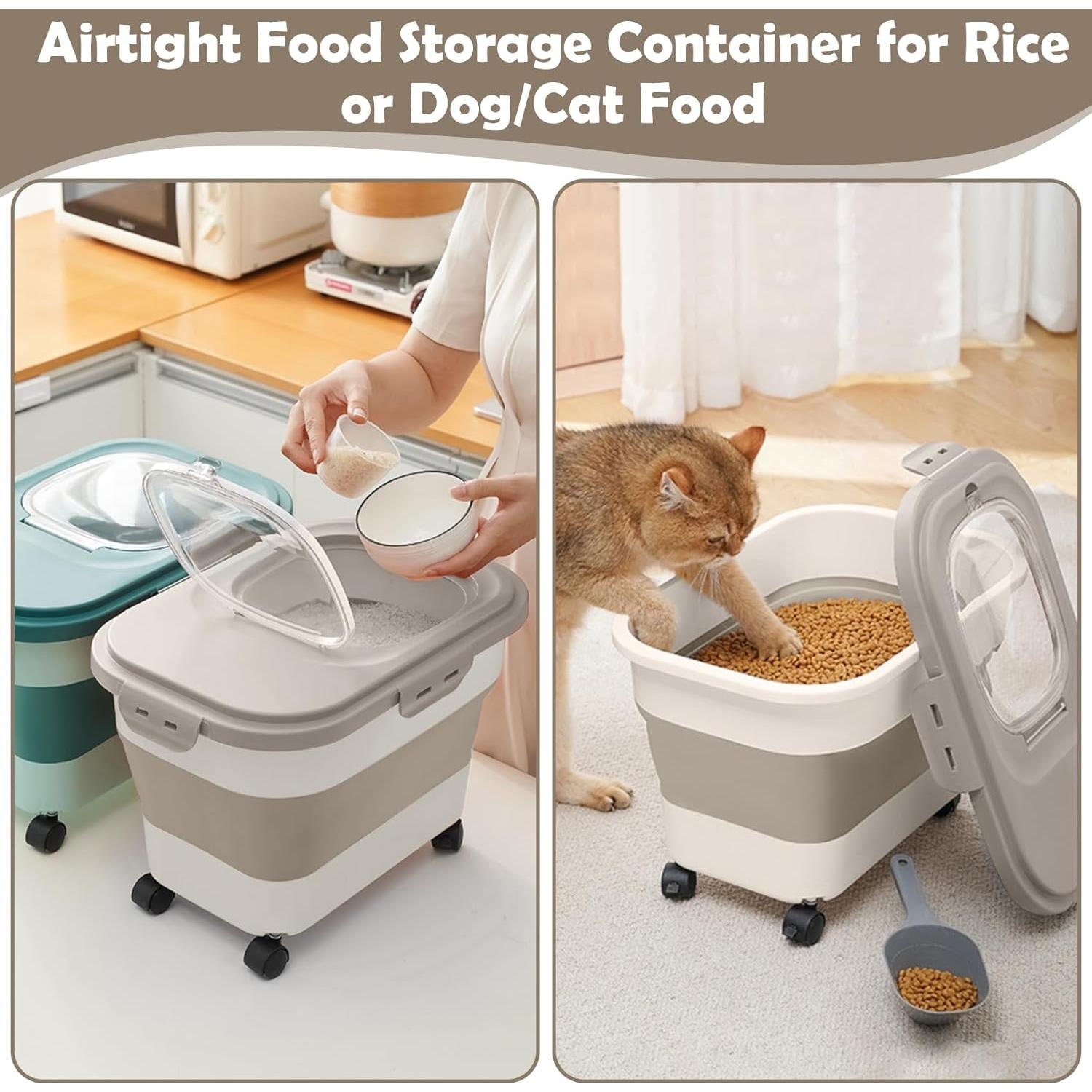 Contenedor de Almacenamiento de Alimentos SSAWcasa 20 lbs