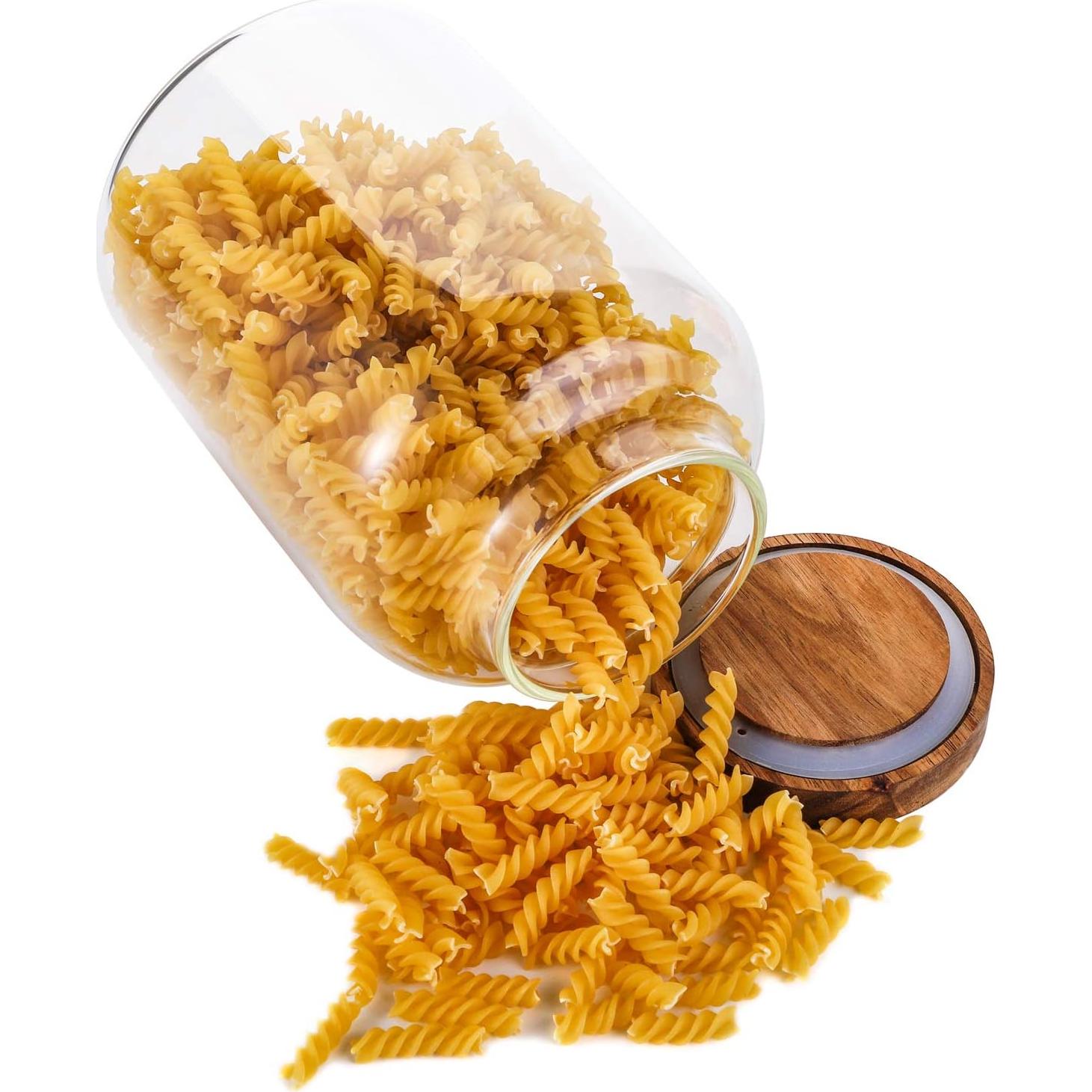 Tarros de Almacenamiento de Vidrio Bekith 1950ml 2 Piezas