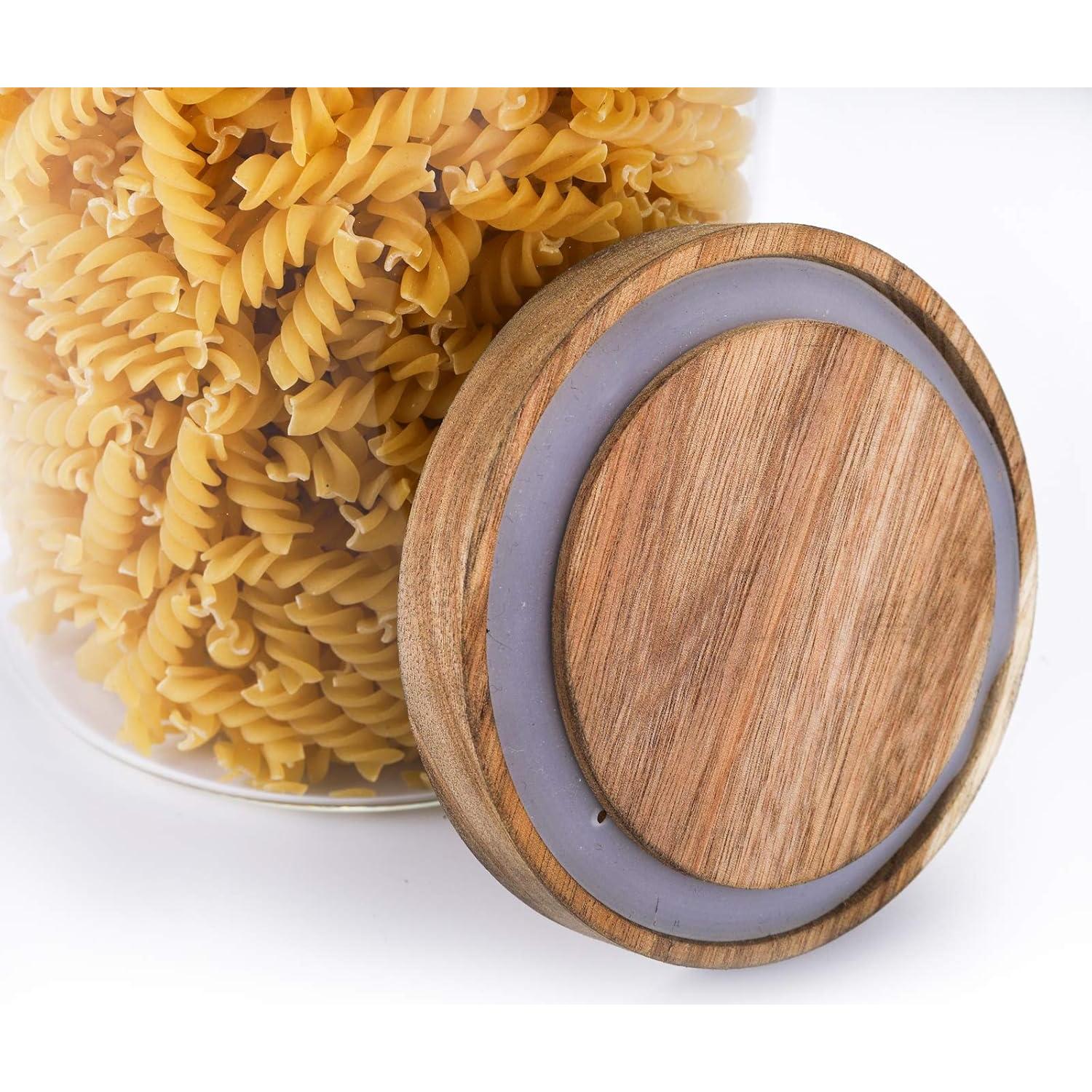 Tarros de Almacenamiento de Vidrio Bekith 1950ml 2 Piezas