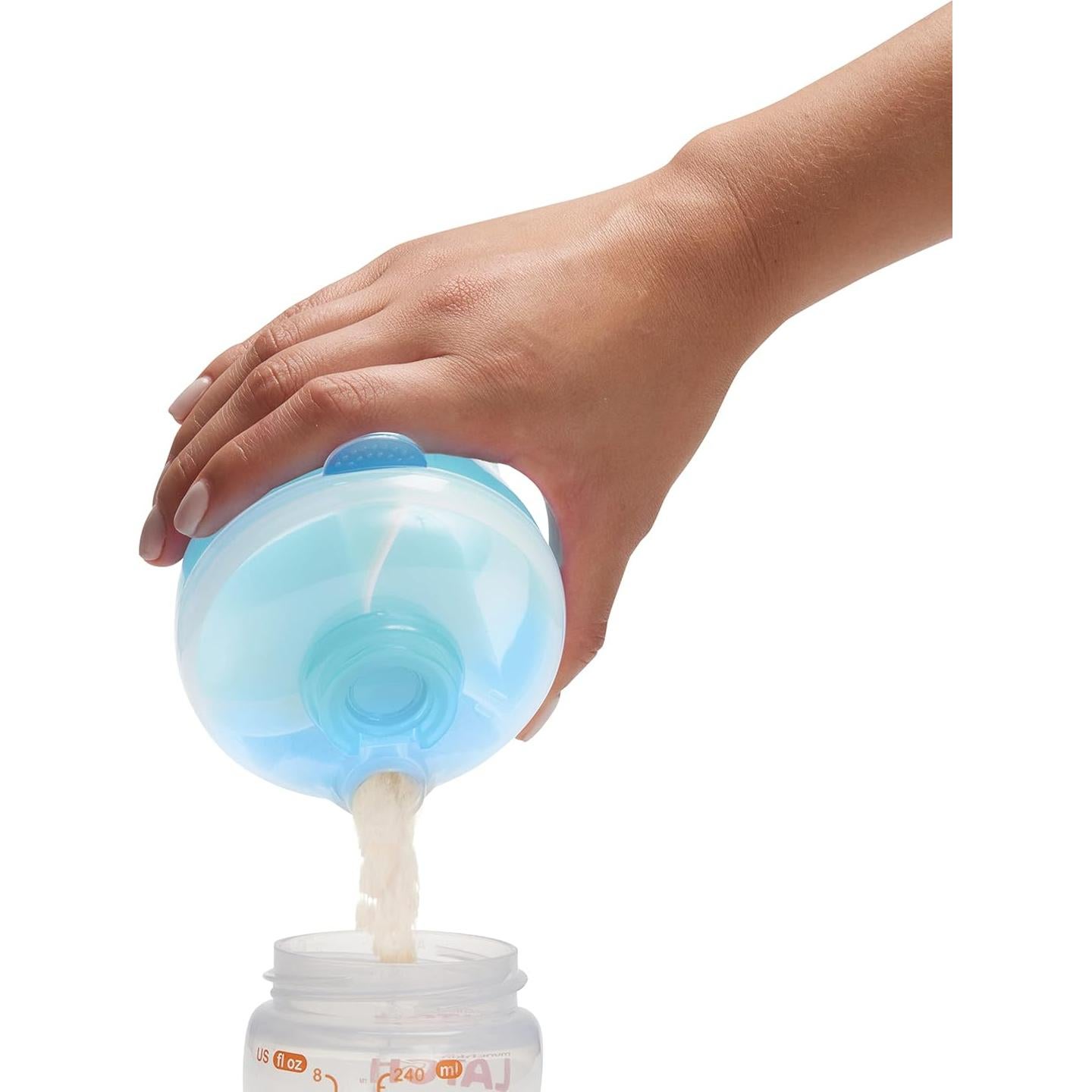 Dispensador de Fórmula Munchkin Azul, 2 Unidades, 266ml