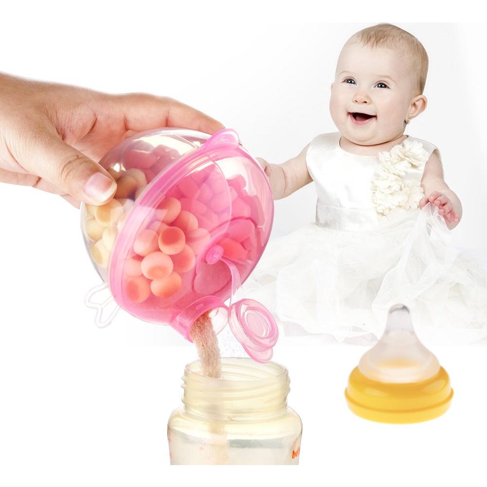 Dispensador de Fórmula para Bebés Accmor Rosa 2 Piezas