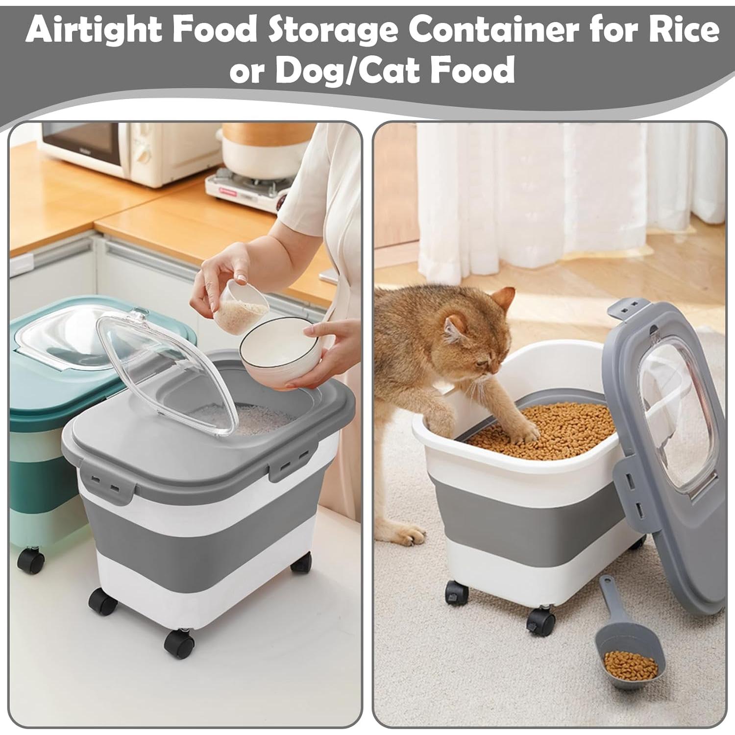 Contenedor de Almacenamiento para Mascotas SSAWcasa 20L