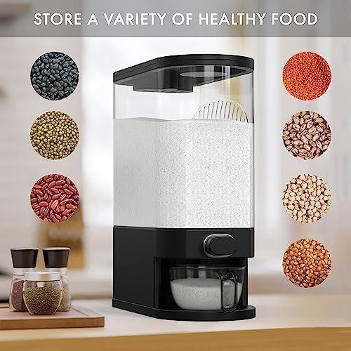 Dispensador de Arroz Hermético Retail Blade 25L con Taza Medidora