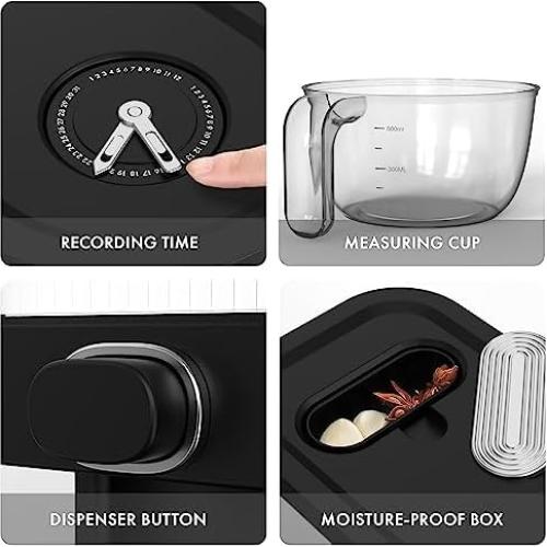 Dispensador de Arroz Hermético Retail Blade 25L con Taza Medidora