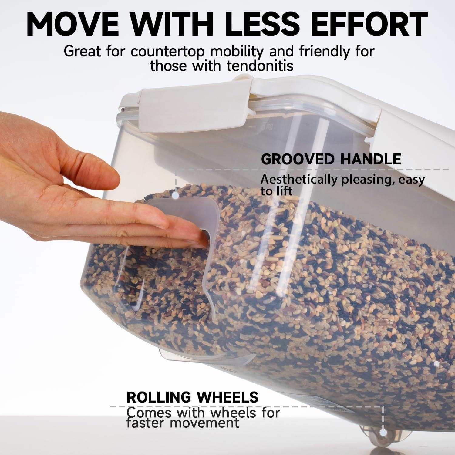 Contenedor de Almacenamiento de Alimentos LivLab 10 lbs