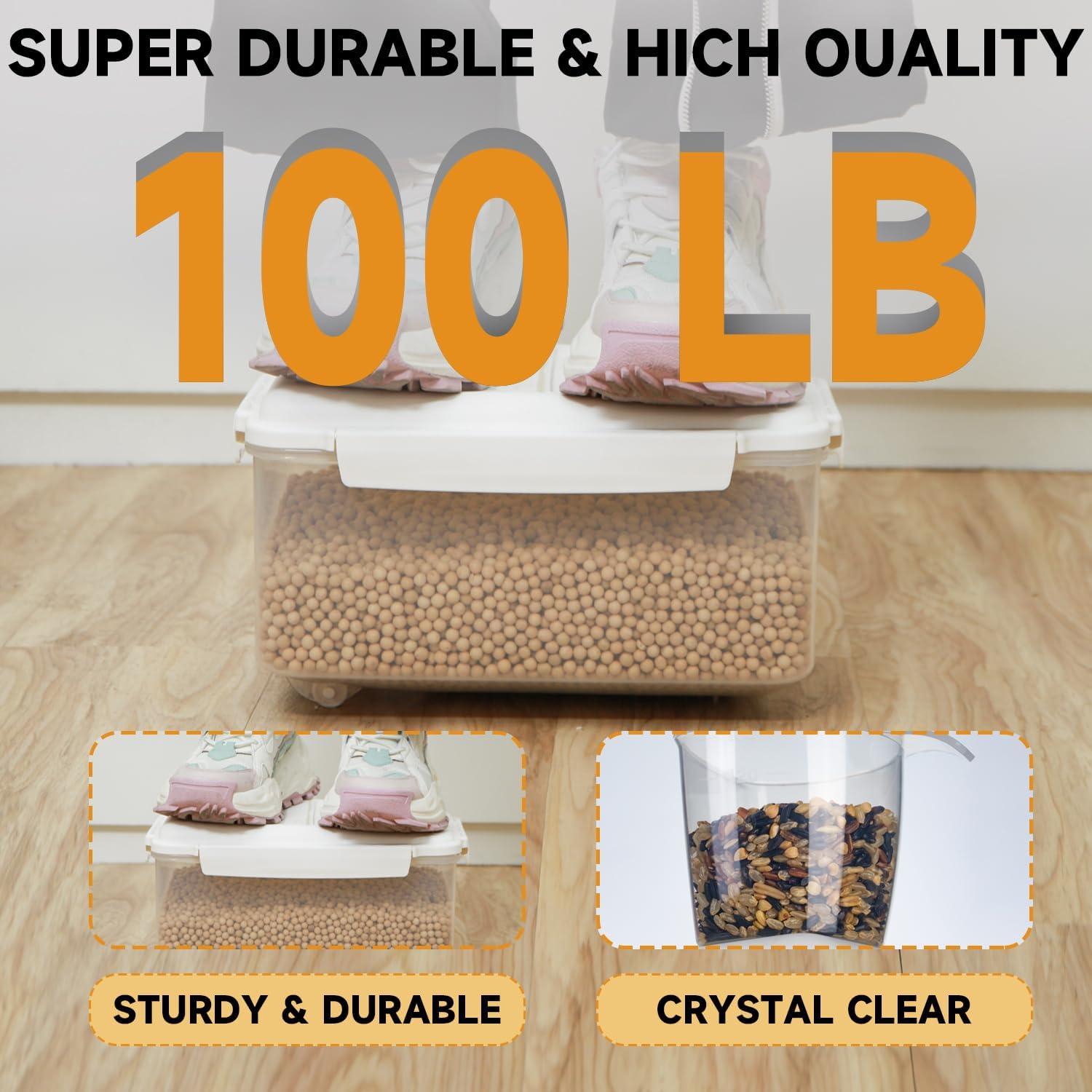 Contenedor de Almacenamiento de Alimentos LivLab 10 lbs