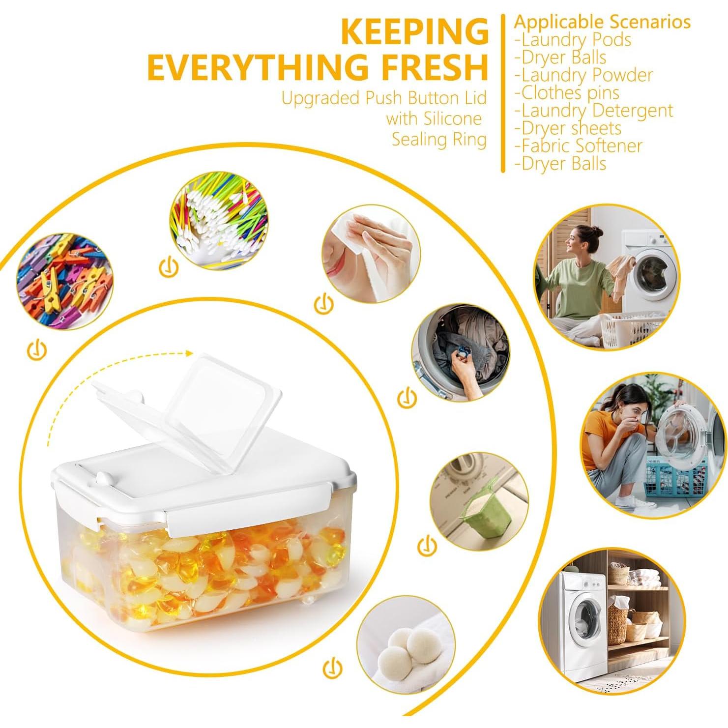 Contenedor de Almacenamiento de Alimentos LivLab 10 lbs