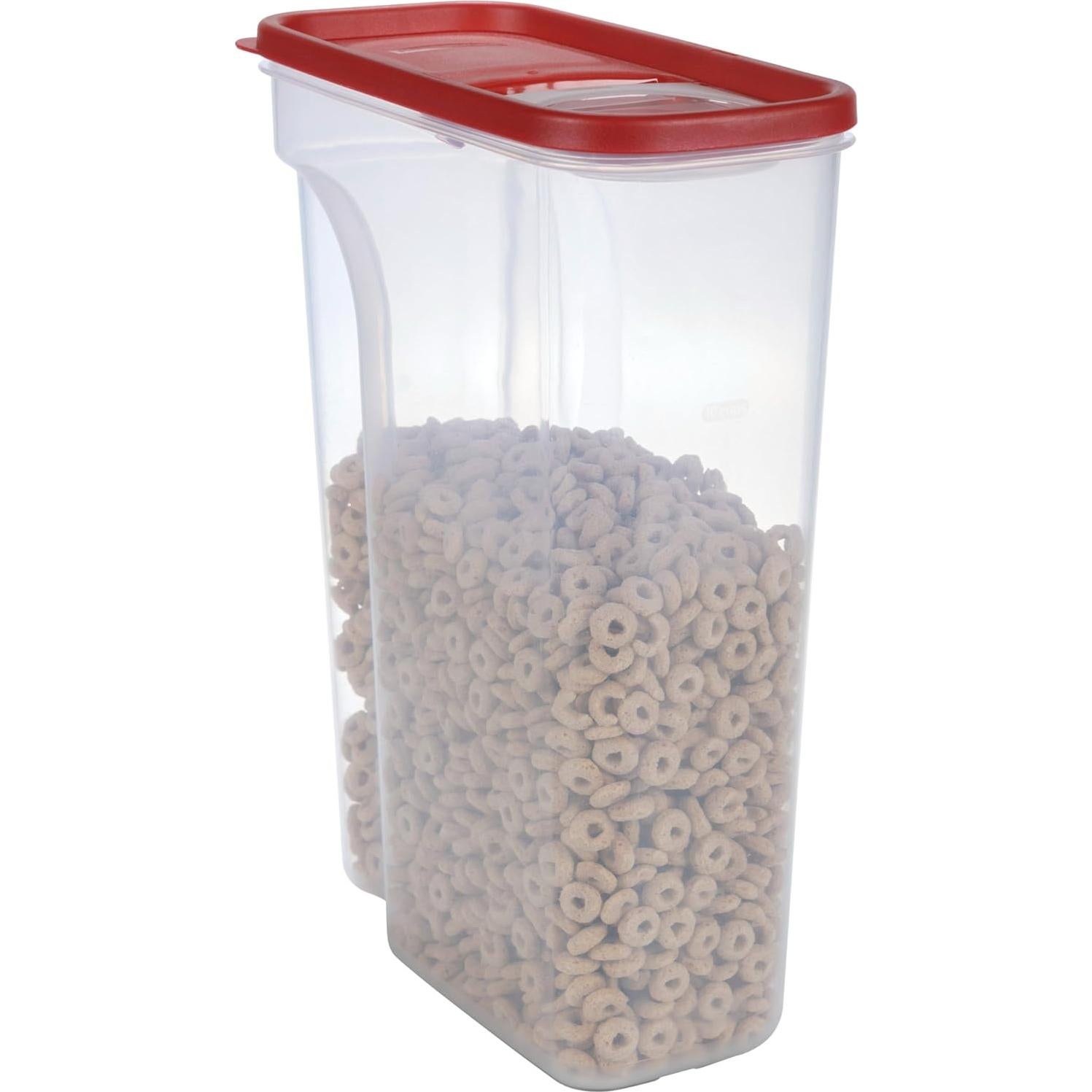 Contenedor Modular de Cereal Rubbermaid 22 Tazas Rojo