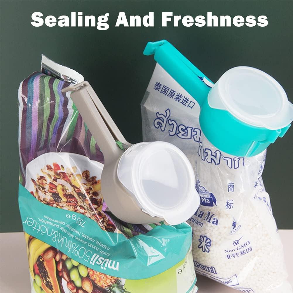 CALIDAKA Set 4 Clips de Sellado para Snacks 12.8 cm