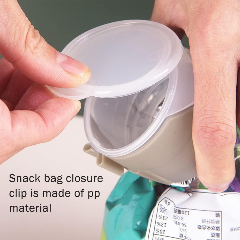 CALIDAKA Set 4 Clips de Sellado para Snacks 12.8 cm