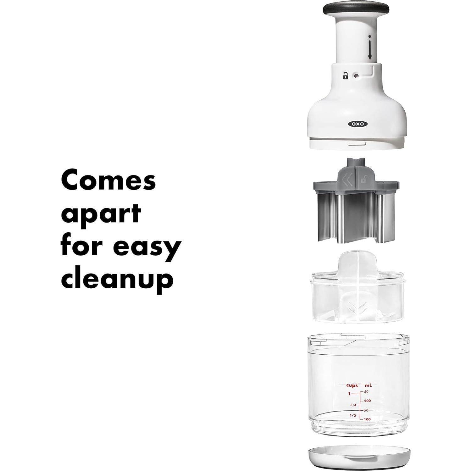 Picador de Verduras OXO Good Grips Manual Blanco 317g